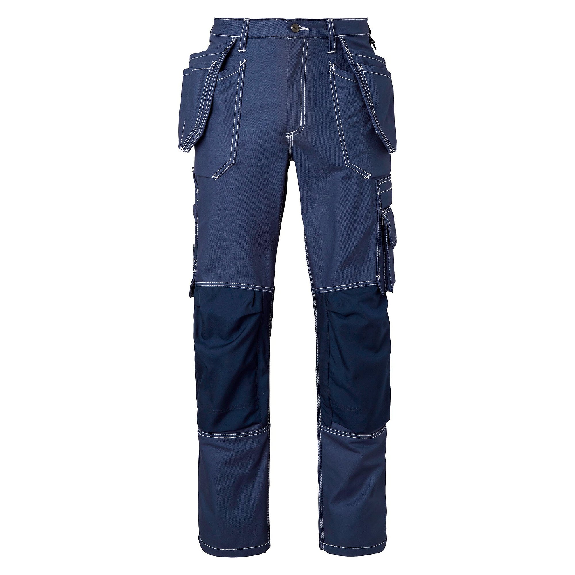 Pantalon d'artisan 2515, genouillères CORDURA, poches flottantes, bleu marine, taille 30 - Top Swede 1000856403120