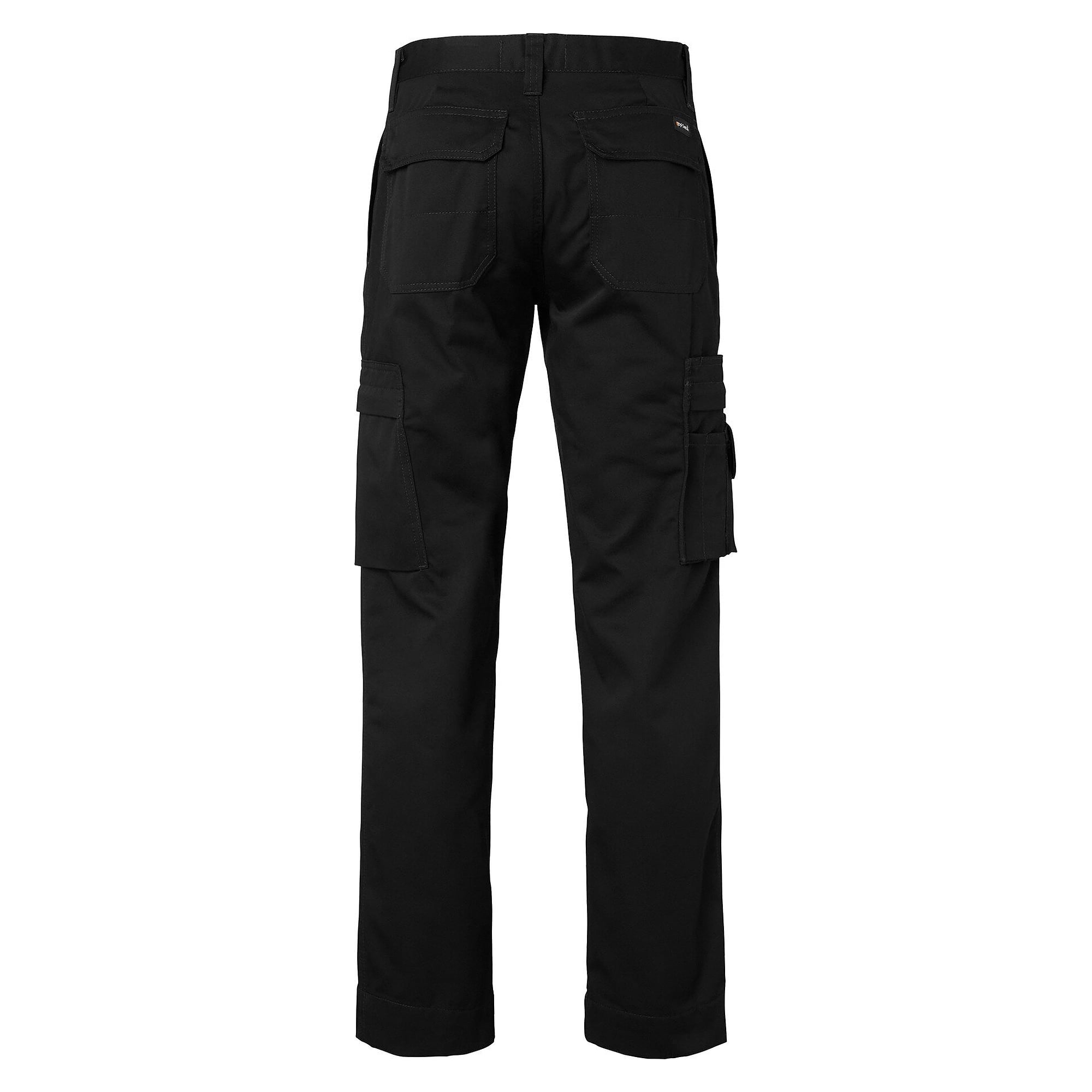 Pantalon de travail 2670, poches cuisse zippées, polyester/coton, noir, taille 24 - Top Swede 1000860001096