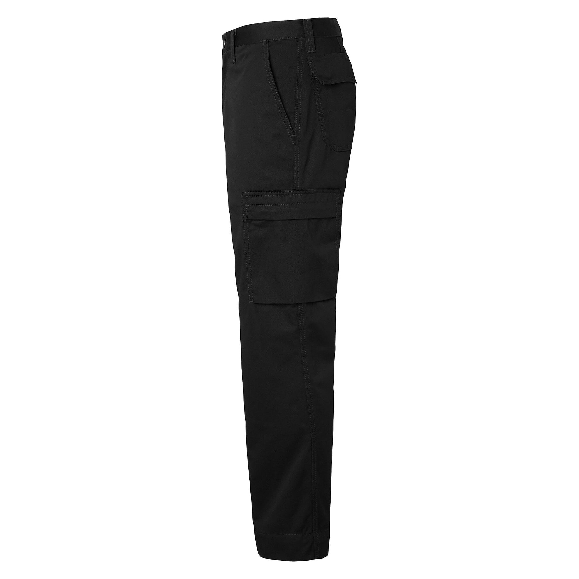 Arbeitshose 2670 mit Beintaschen und Telefonfach, unisex, schwarz, Größe 114 - Top Swede 1000860001156