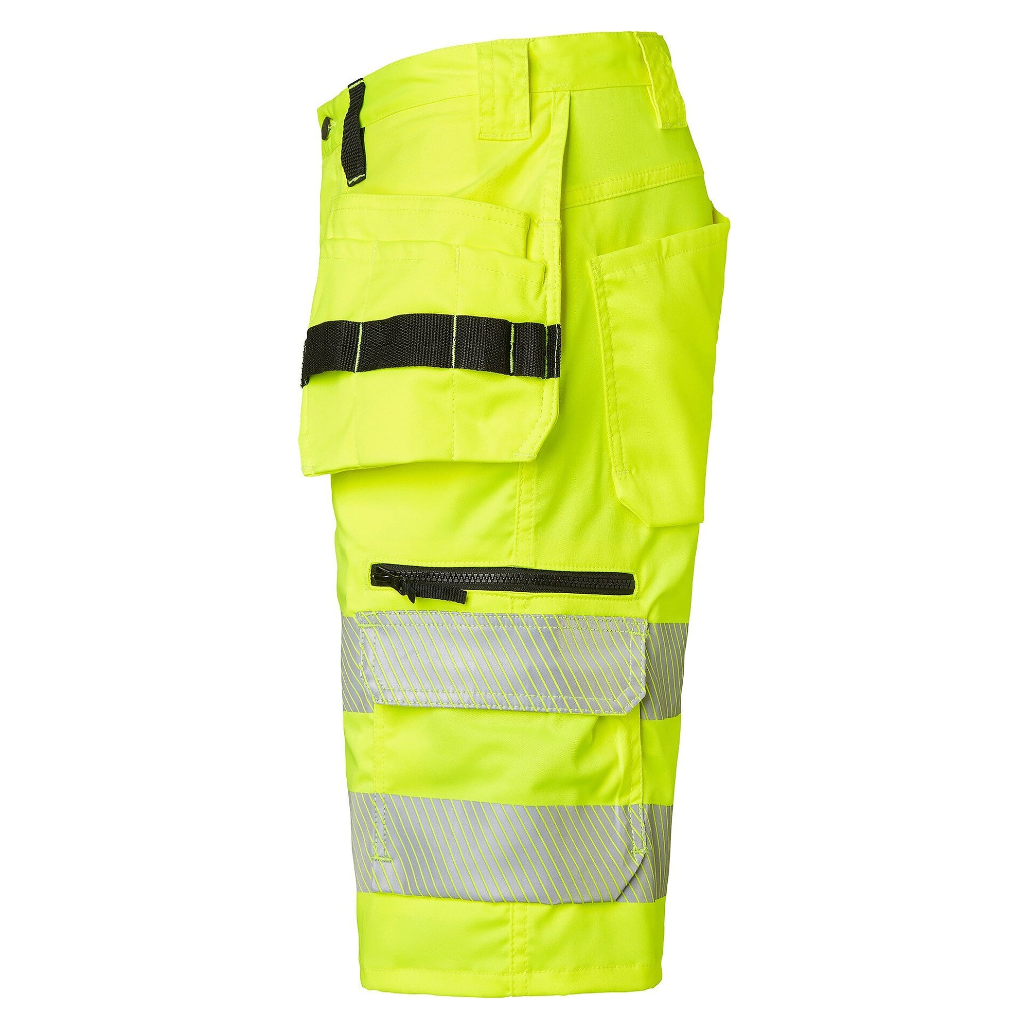 Short d'artisan haute visibilité 304 stretch, classe 2, jaune fluorescent, taille 46 - Top Swede 1000877712046