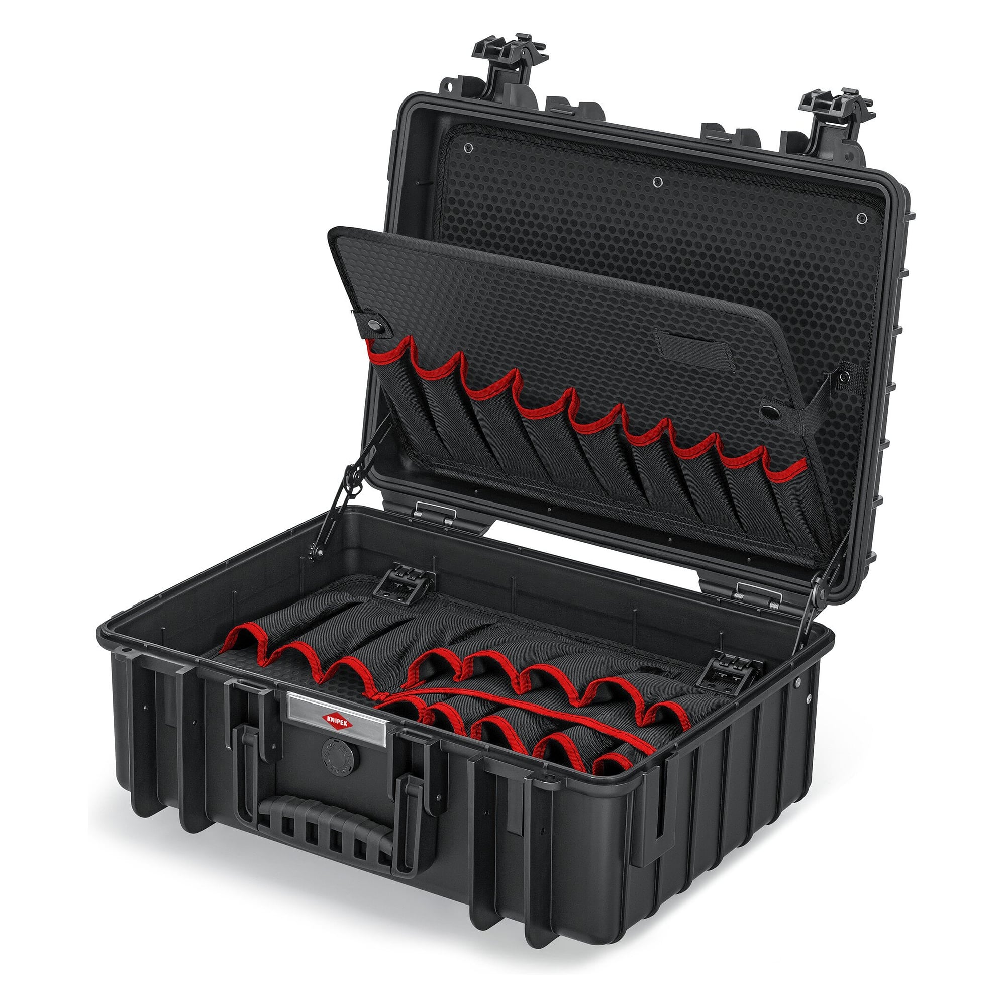Tool case Robust23 Start Electric, 24 pieces, dust and waterproof, airline-compatible - Knipex 00 21 34 HL S2