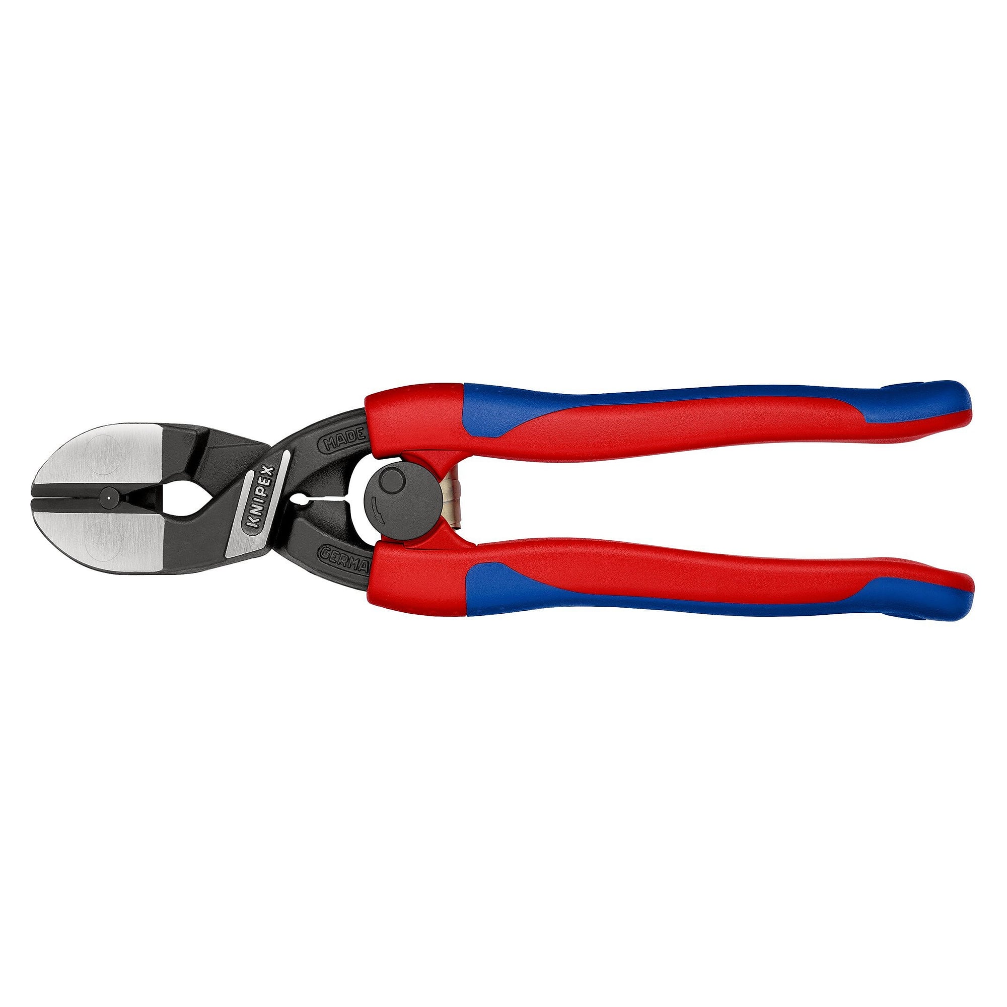 CoBolt compact bolt cutter angled 20° with opening spring, bolts up to Ø 5.2 mm, 200 mm - Knipex 71 22 200 SB