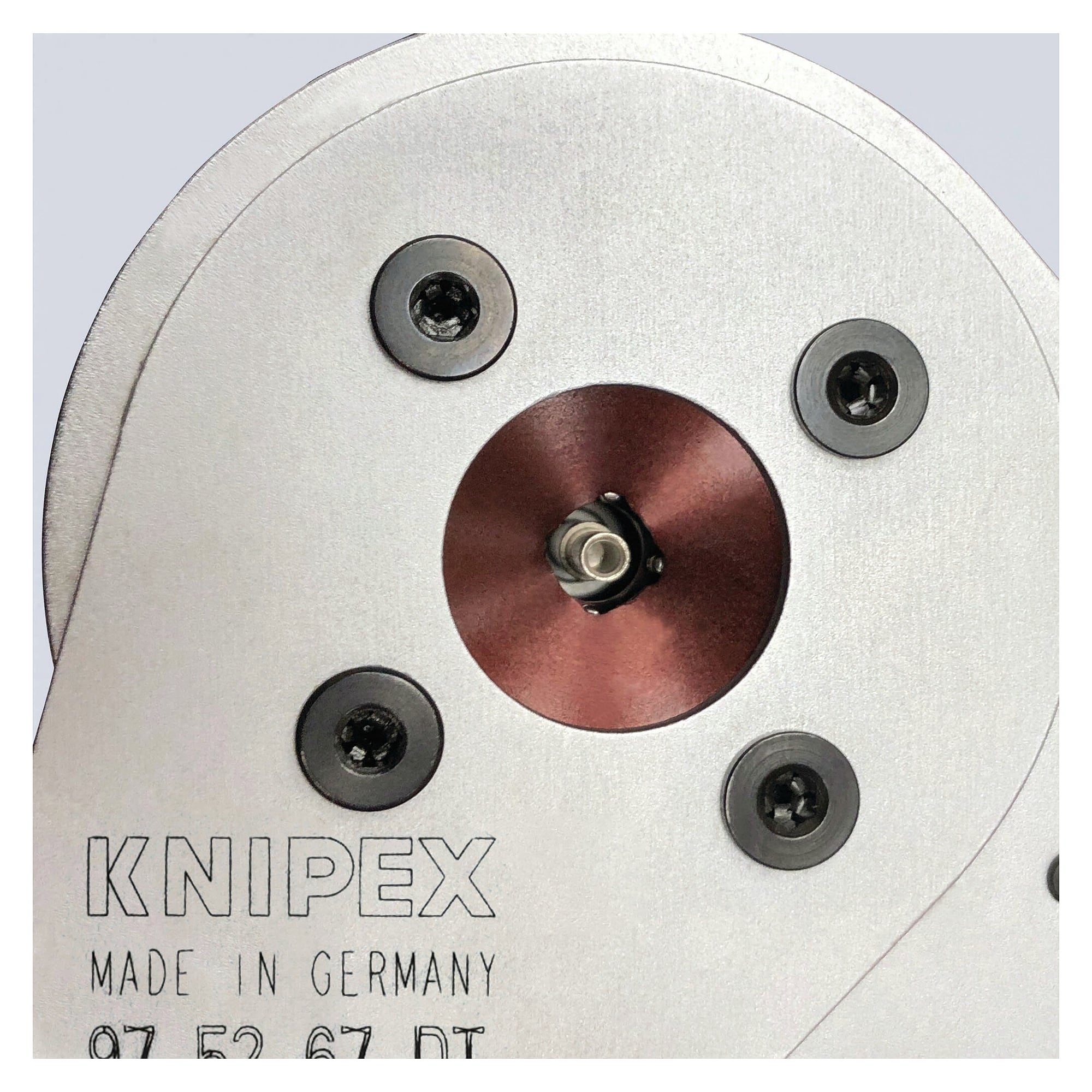 Four-mandrel crimping pliers for DT, DTM and DTP contacts, 0.35 to 3.0 mm², AWG 22 to 12, 230 mm - Knipex 97 52 67 DT