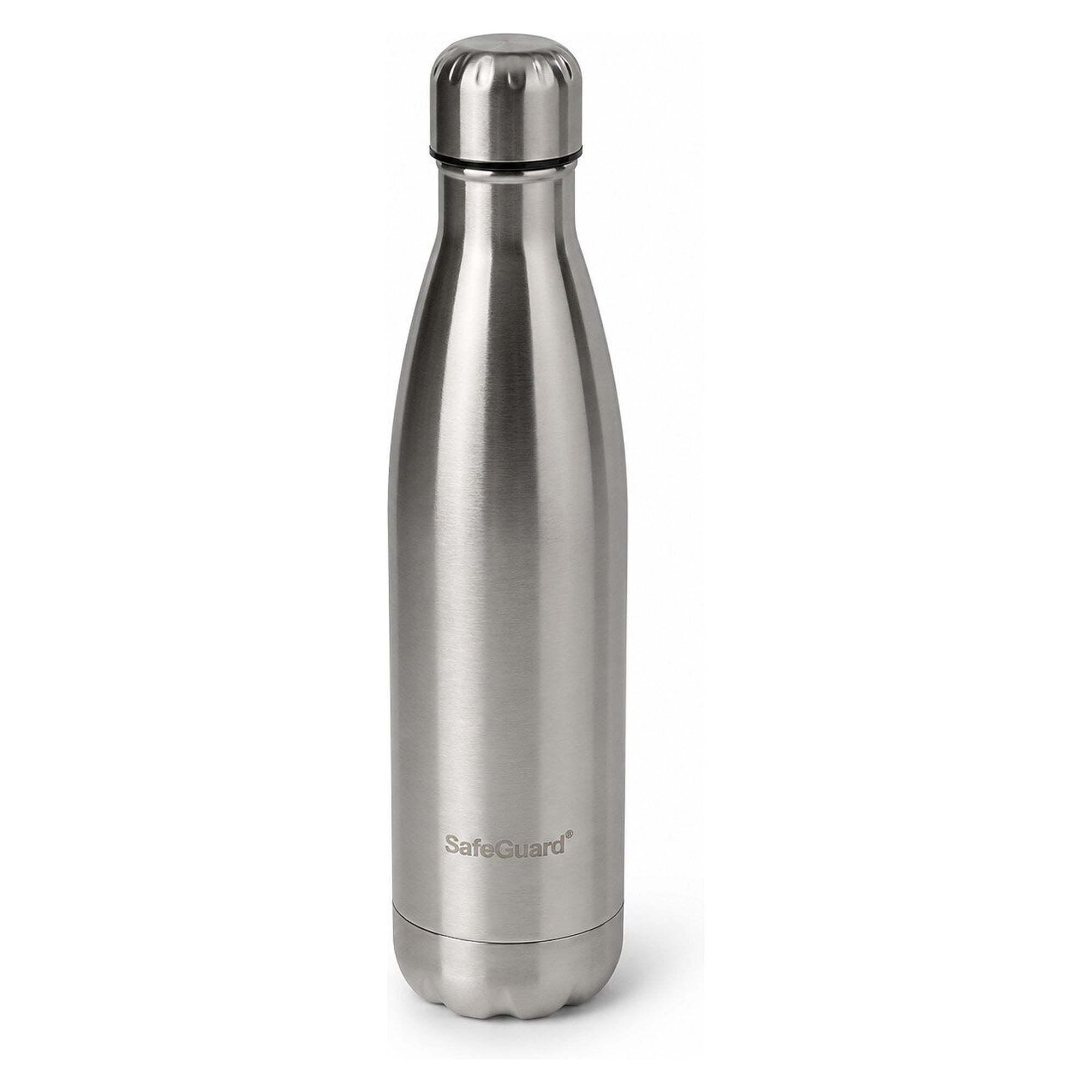 Stainless steel drinking bottle 500 ml with screw cap, suitable for the EPA - Safeguard SG-TF-ES-500ML