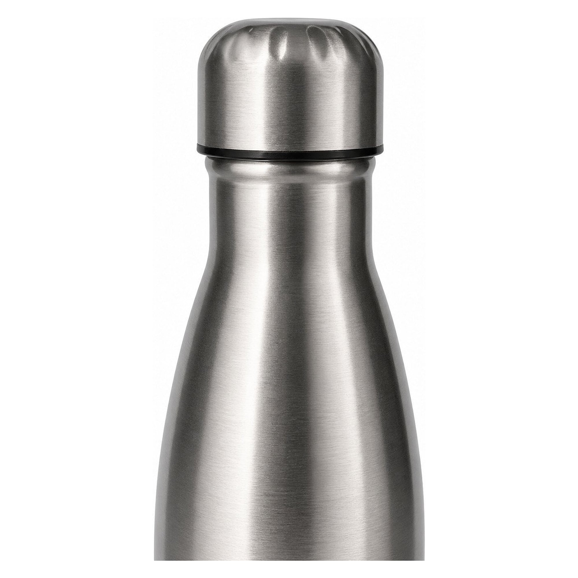 Stainless steel drinking bottle 500 ml with screw cap, suitable for the EPA - Safeguard SG-TF-ES-500ML