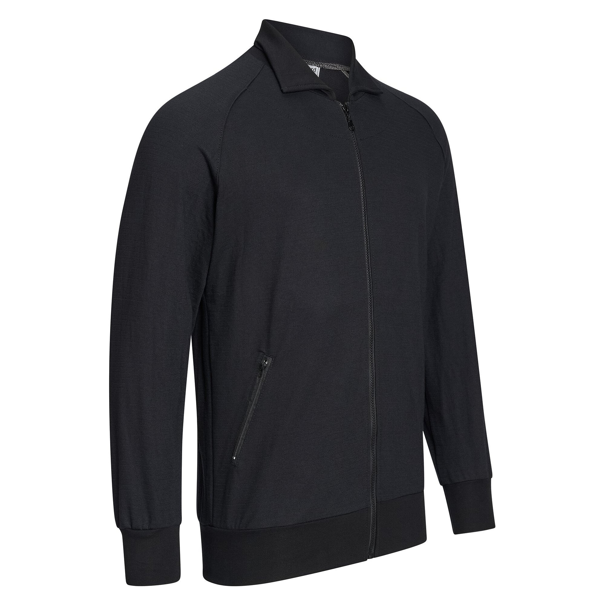 Veste sweat ESD zippée à poches latérales, 260 g/m², unisexe, noir, taille 5XL - Safeguard CAL-THSS-BK5XL-ZIPPERPOCKET