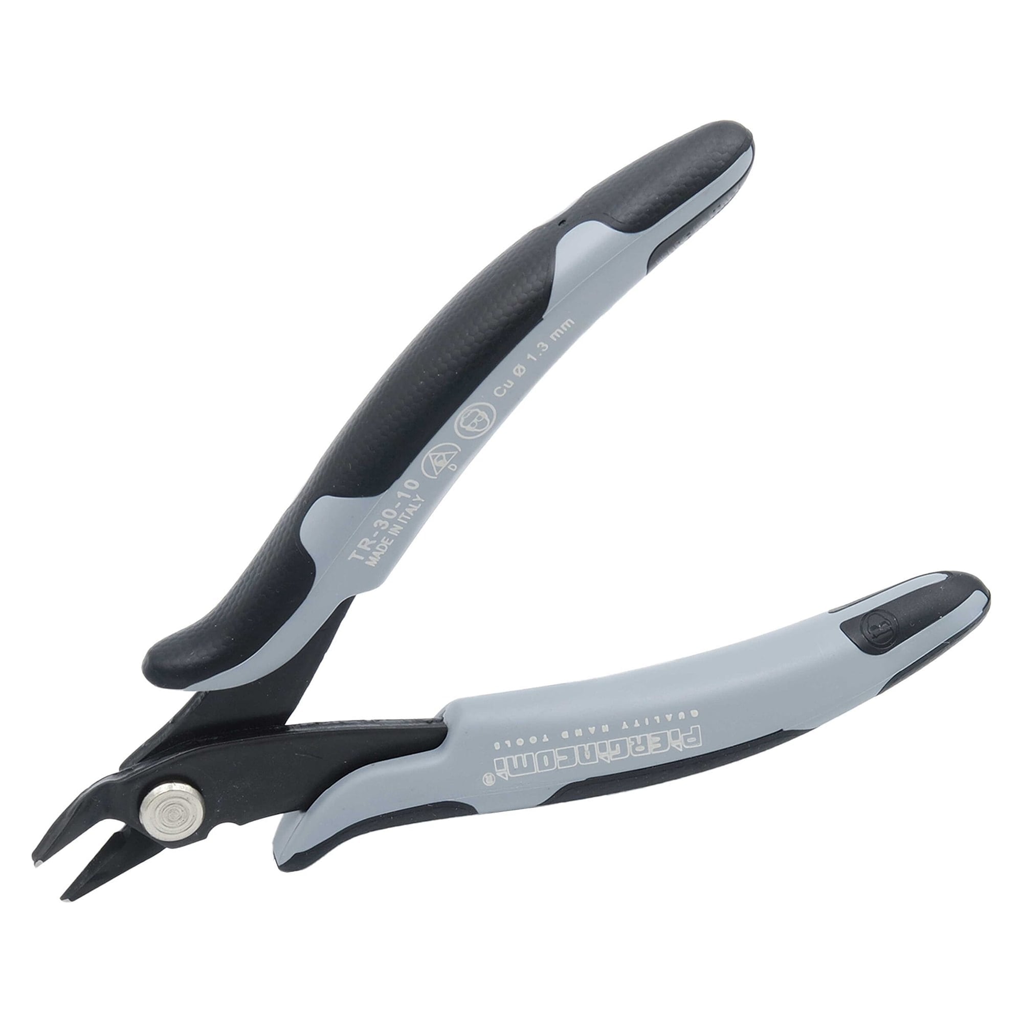 Pince coupante diagonale pour pattes de composants, série TR 30, 138 mm - Piergiacomi TR 30 10 D