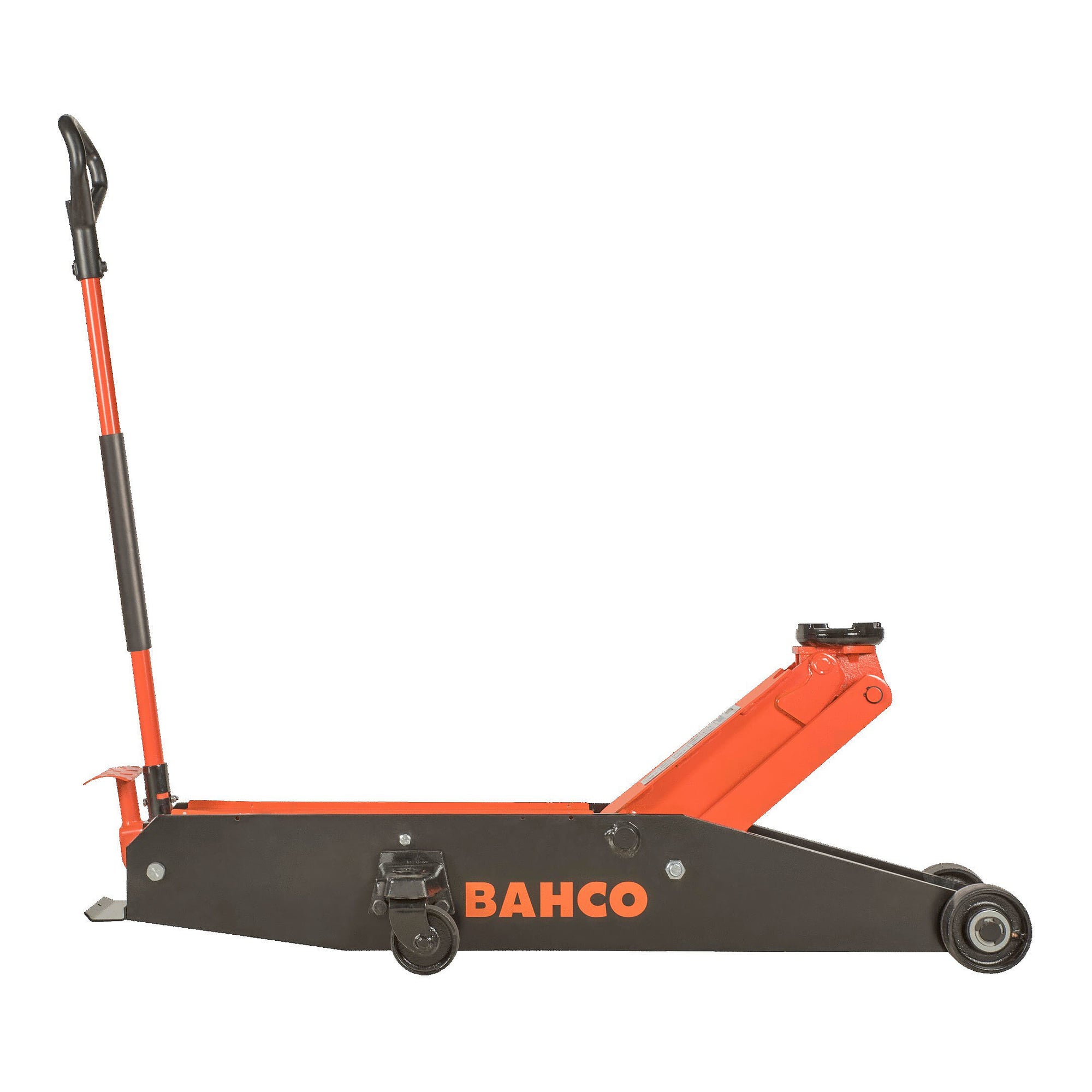 Rangierwagenheber 10 t extra lang mit Stahlaufsatz 150 mm und Sicherheitsventil - Bahco BH110000B