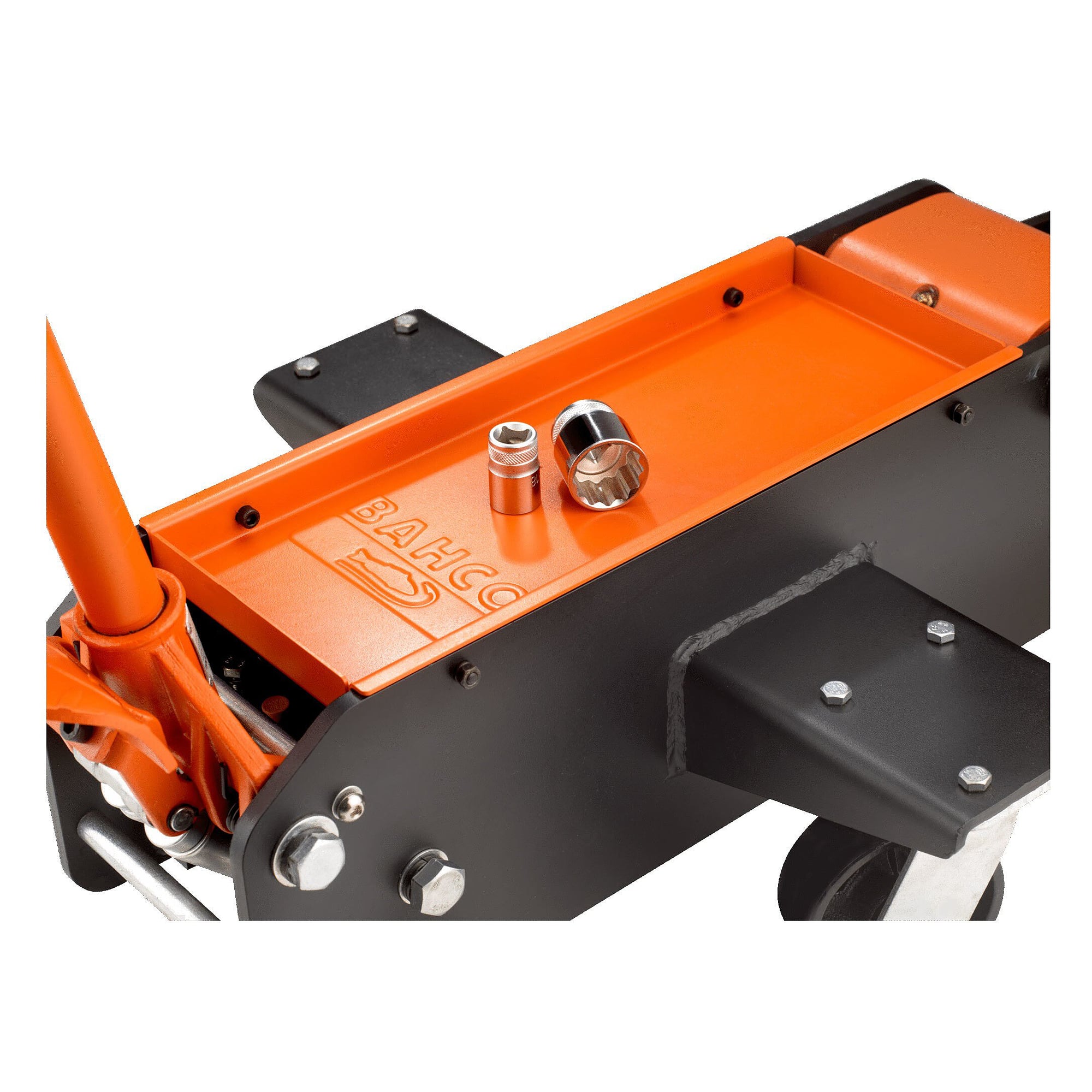 Rangierwagenheber 3 t mit 800 mm Hubhöhe und 130 mm Unterfahrhöhe - Bahco BH13000L
