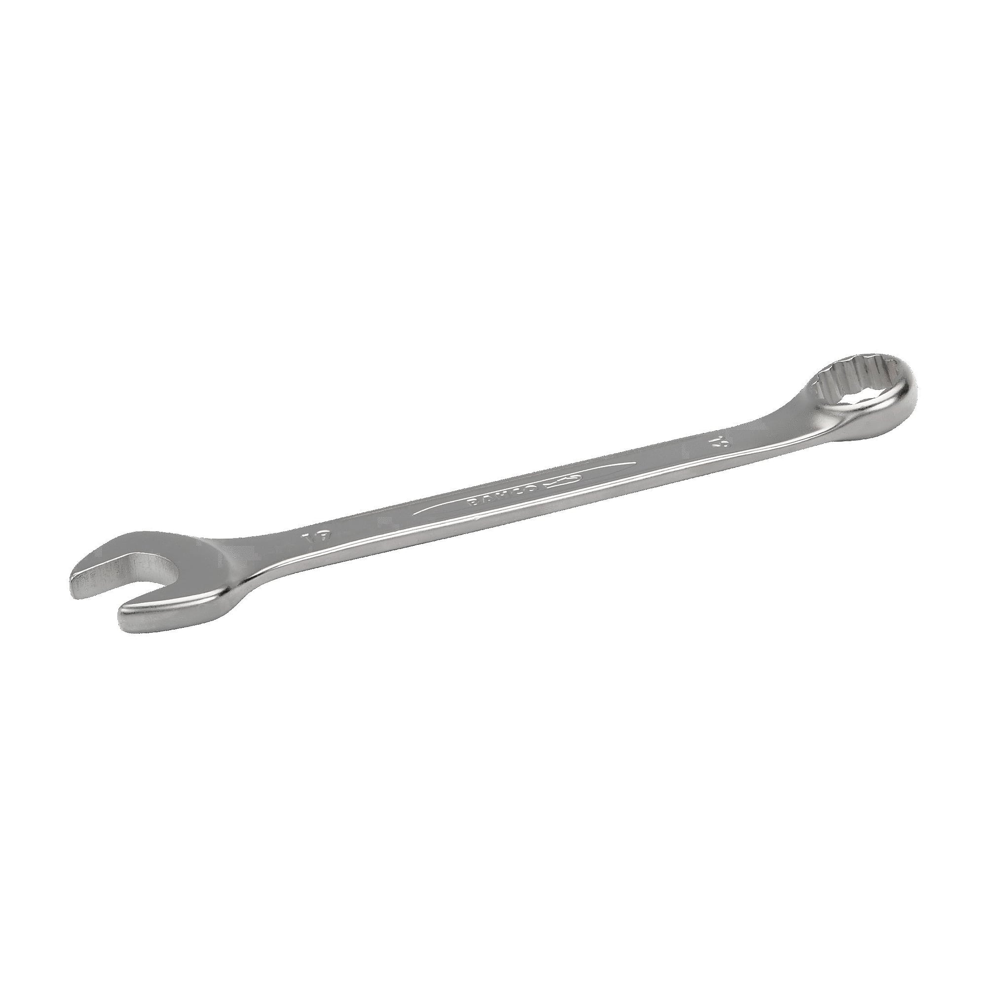 Combination wrench 20 mm, slim head and twelve-point ring, chrome-plated - Bahco 111M-20