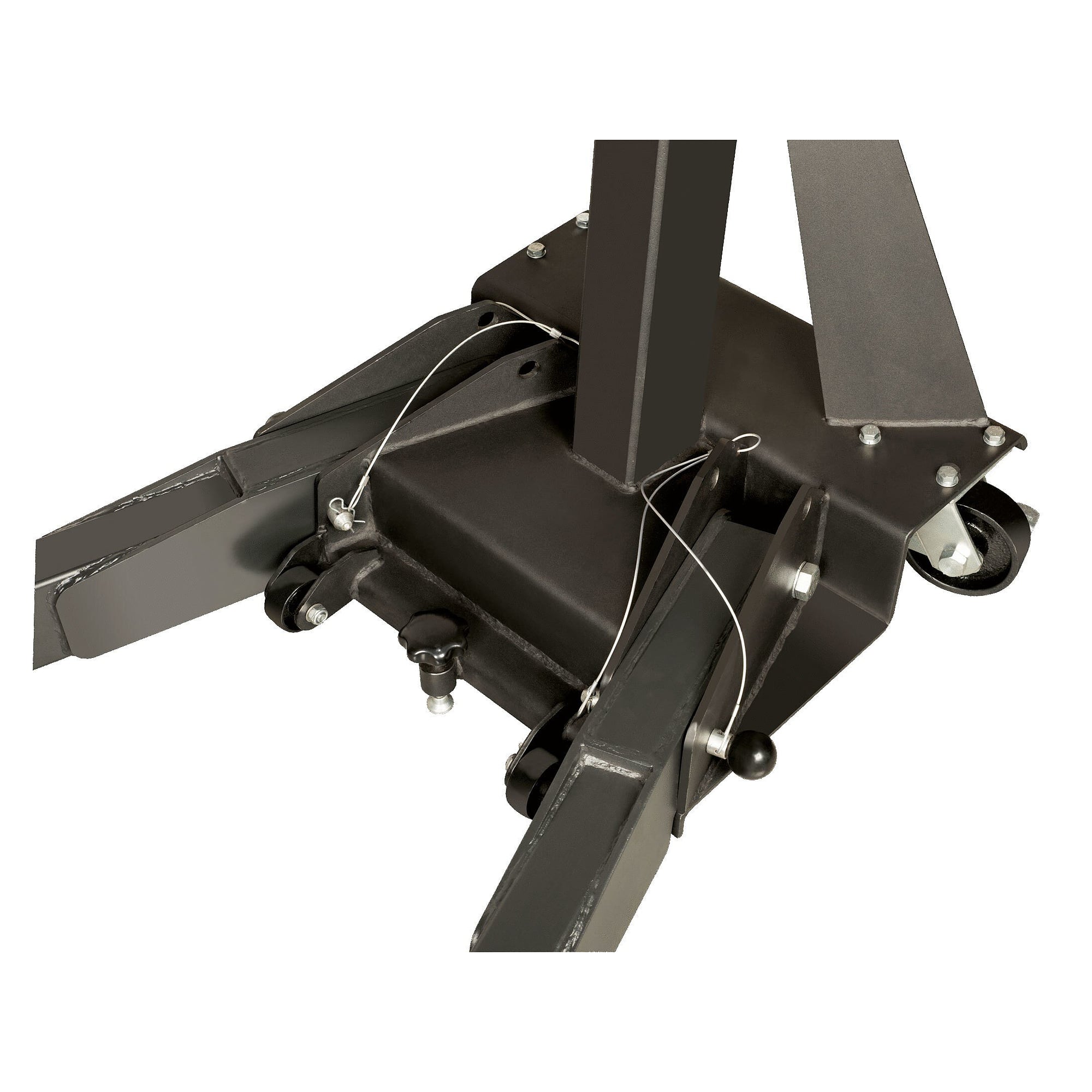 Grue d'atelier pliable 2000 kg à double piston, crochet à 2640 mm - Bahco BH6FC2000