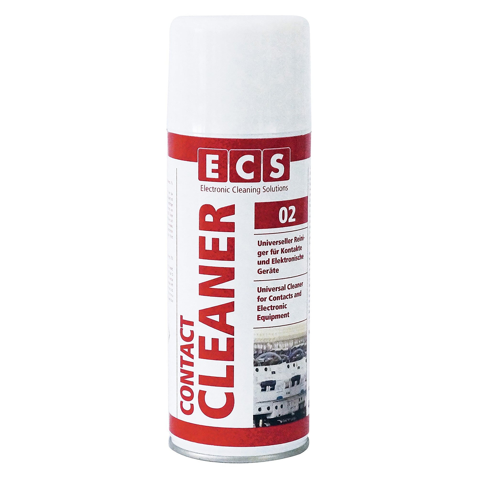 Contact Cleaner Spray, 400 ml Aerosol Can, Residue-Free Evaporation, Electrical and Electronics - ECS 702.400.000