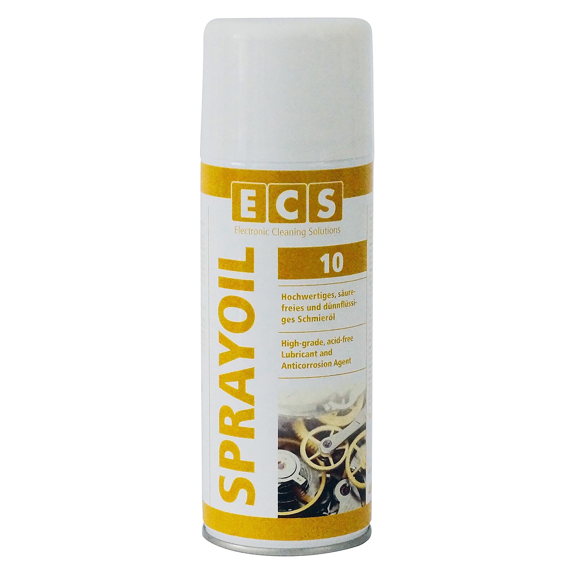 Schmieröl und Korrosionsschutz Sprayoil, dünnflüssig, ISO VG 10, 400 ml Spraydose - ECS 710.400.000
