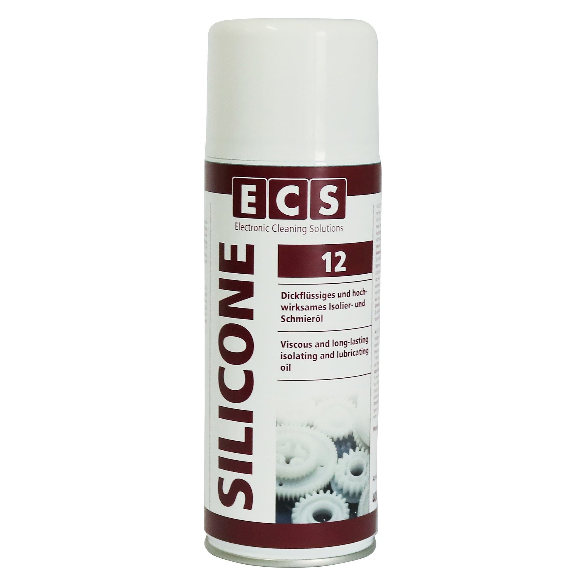 Silicone Insulating and Lubricating Oil Spray, Water-Repellent, 400 ml - ECS 712.400.000