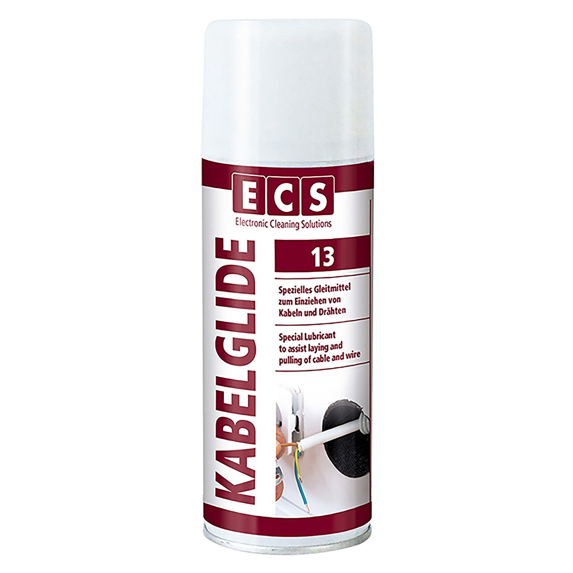 Cable pulling lubricant Kabelglide 400 ml spray with 70 cm spray tube - ECS 713.400.000