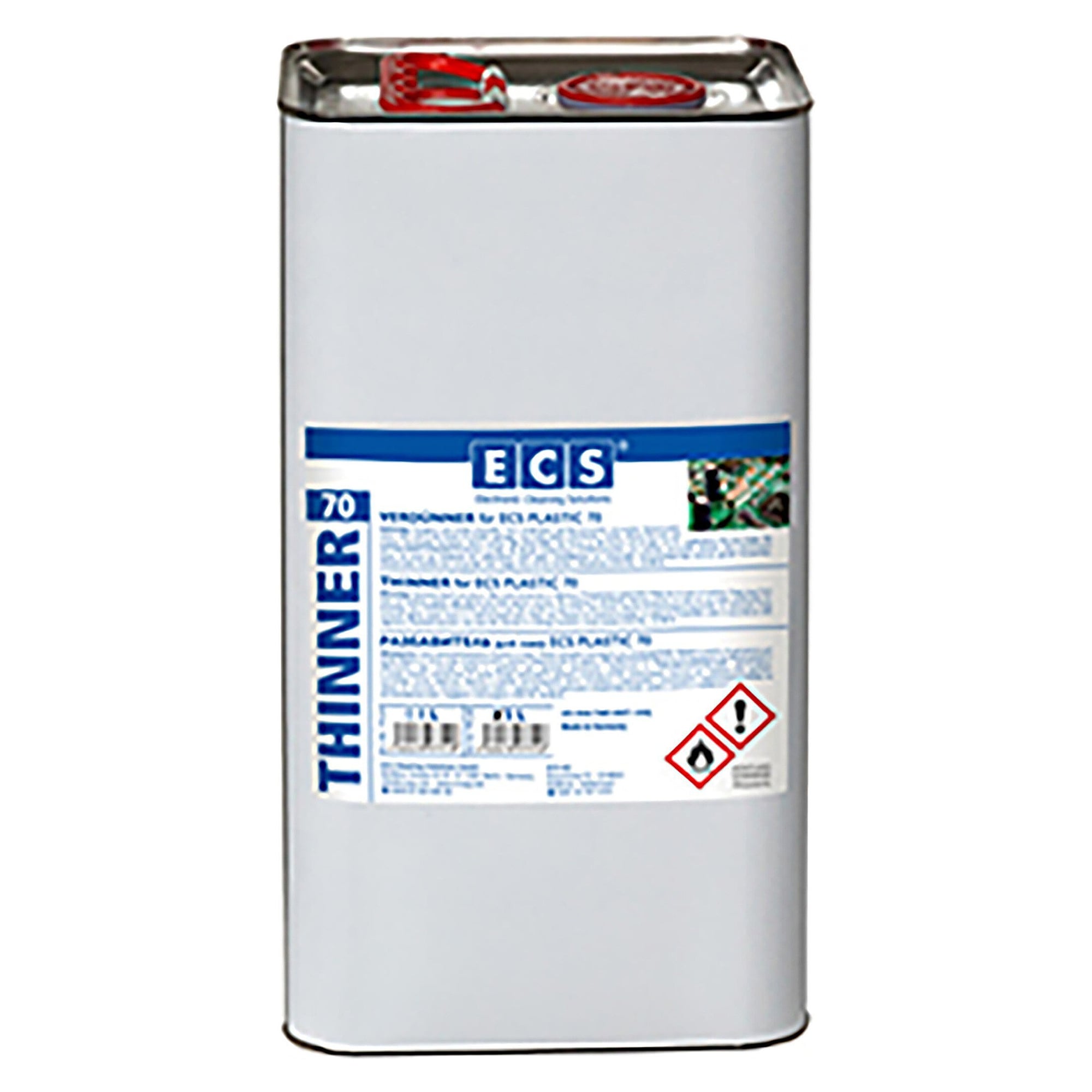 Plastic-Verdünner für Schutzlack ECS Plastic, 5 Liter, Sprühen und Tauchen - ECS 775.L05.000