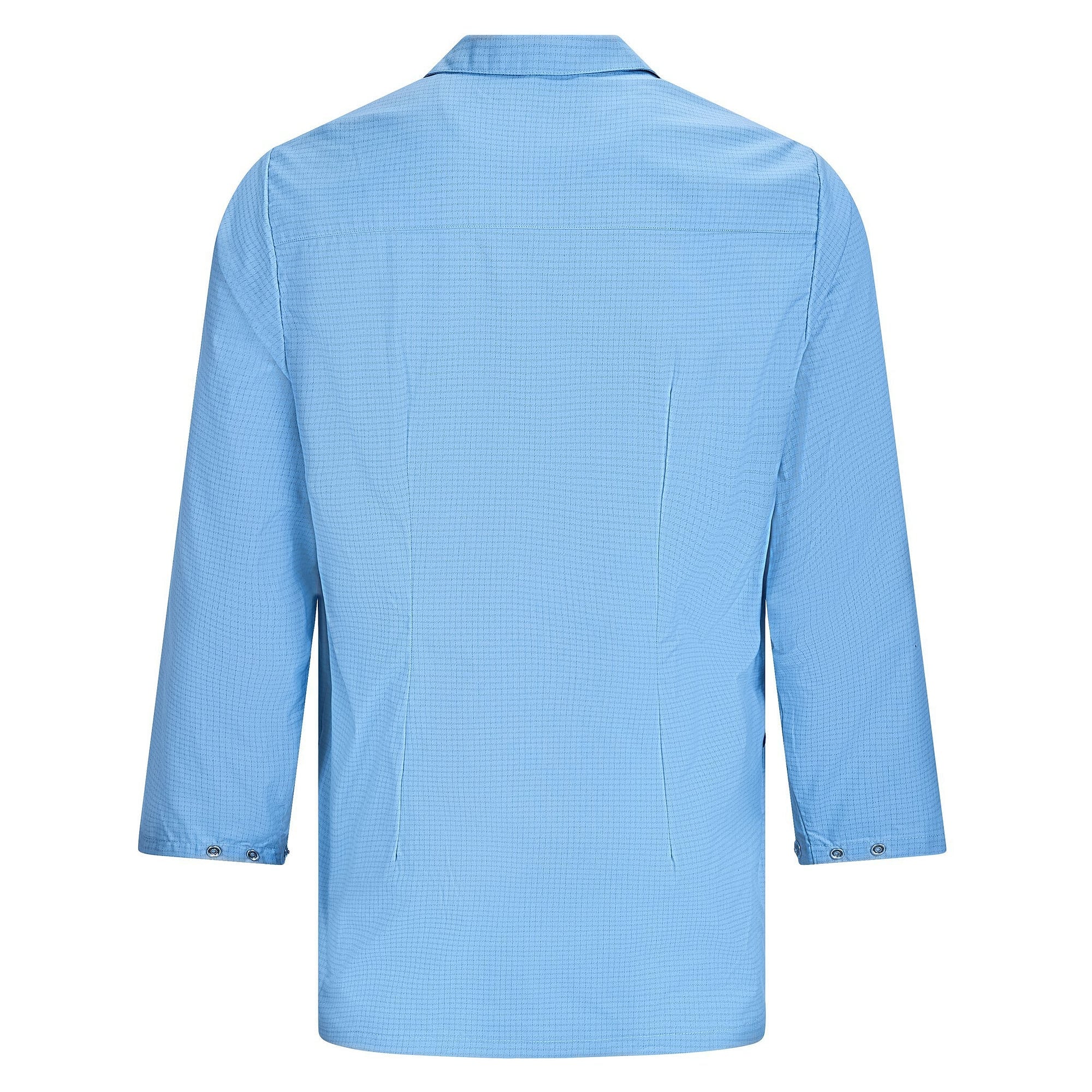 ESD-Arbeitsmantel Pro Line kurz, 146 g/m², leitfähiges 4-mm-Raster, unisex, hellblau, Größe 2XS - Safeguard SG-AM-HB-146-K-PRO LINE-2XS