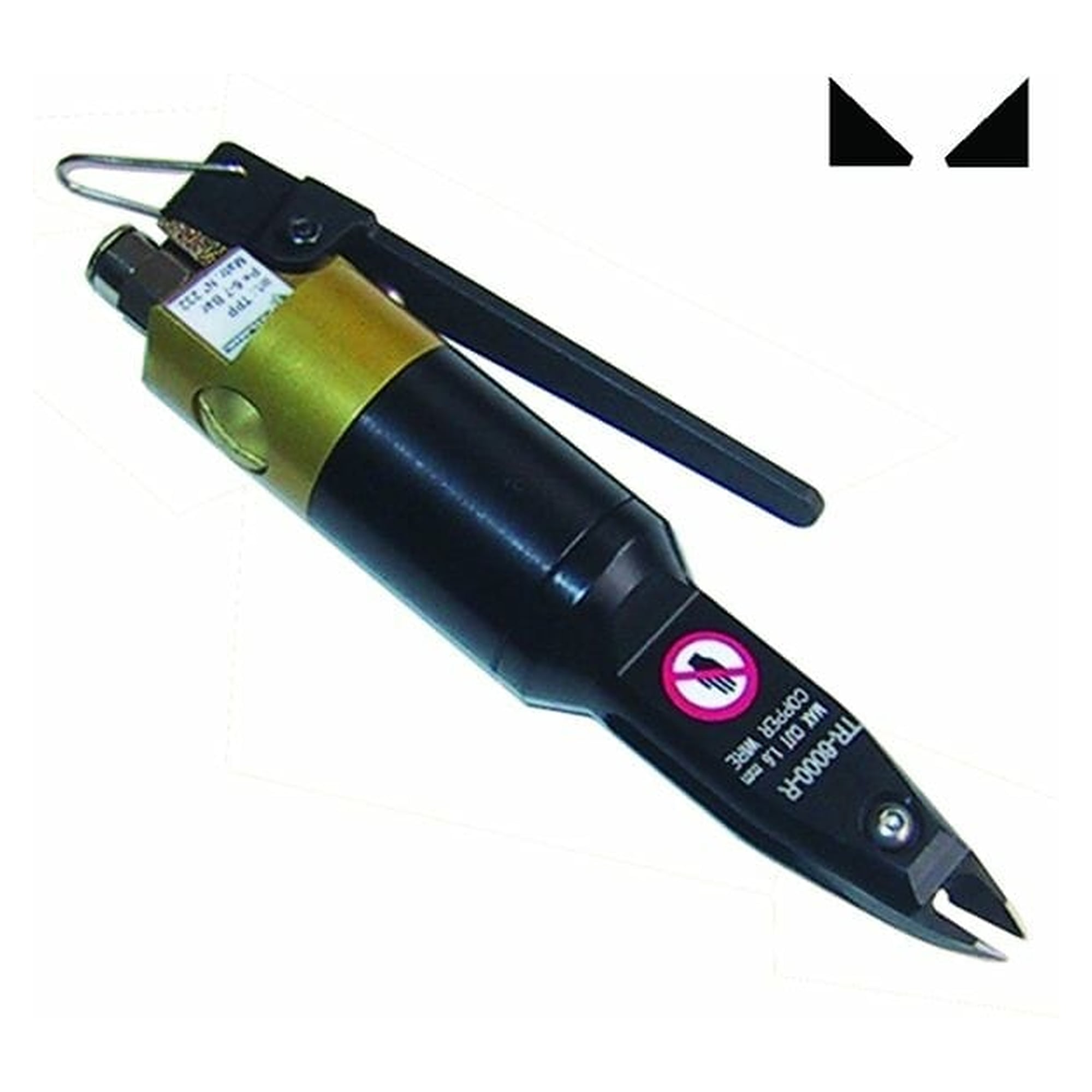 Pince coupante pneumatique 165 mm, coupe droite sans biseau, Cu jusqu'à 1,3 mm - Piergiacomi TPP TR 6000
