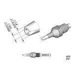Entlötspitze Pad-Reinigung Innen-Ø 0,8 mm Außen-Ø 1,8 mm für DT530 - JBC D530012