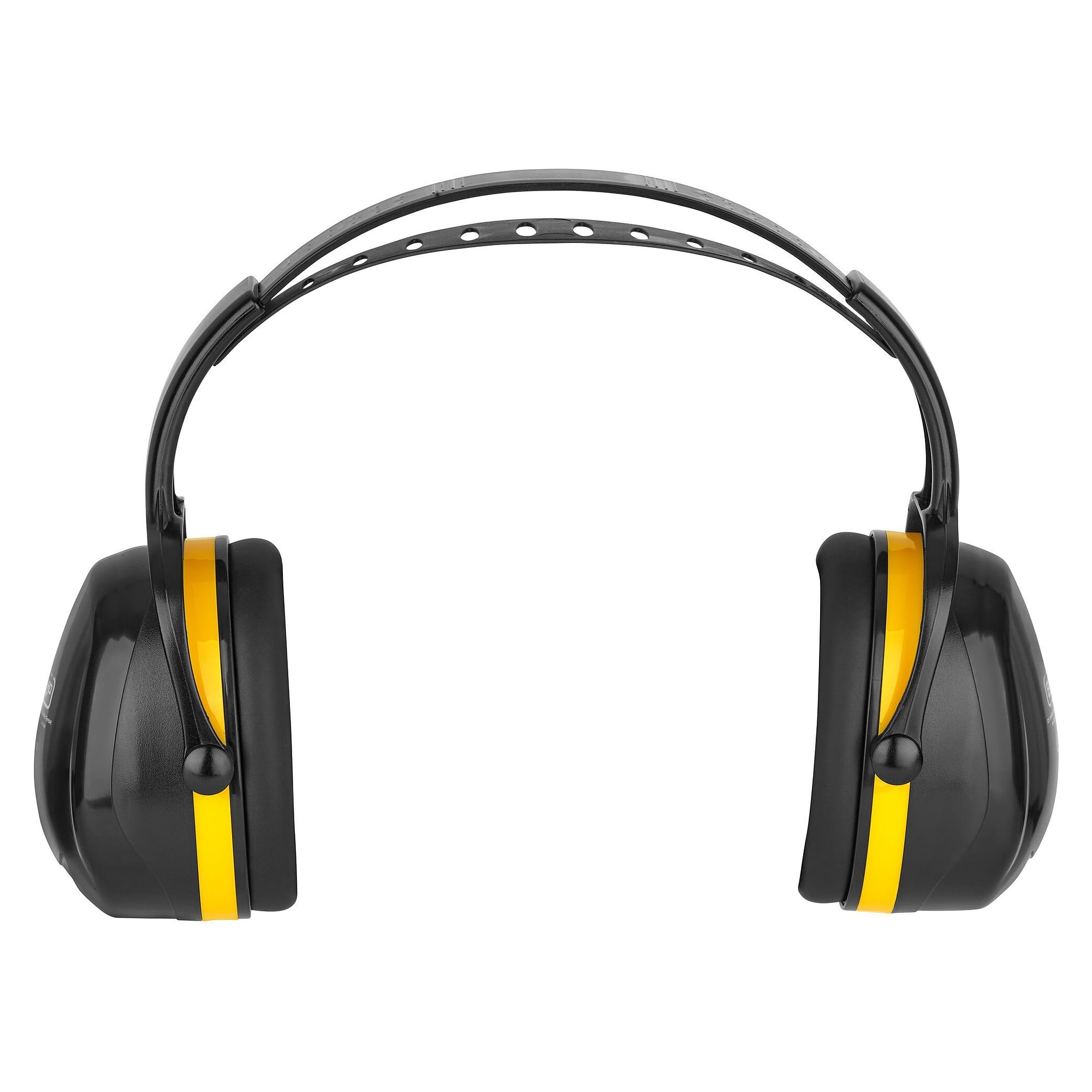 Kapselgehörschutz mit Kunststoff-Kopfbügel, SNR 33 dB, ABS-Kunststoff schwarz - DS Safety Wear EP902
