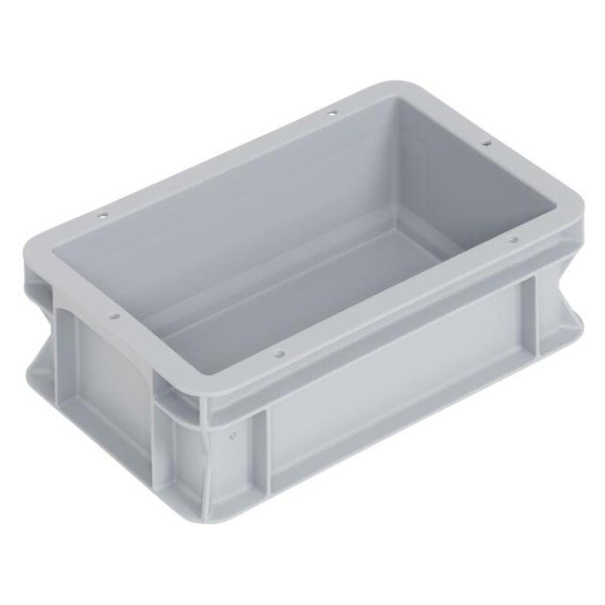 SGL-Norm Lagerbehälter LL geschlossen, 400 x 300 x 145 mm, 12,7 l, grau - WEZ 1003543