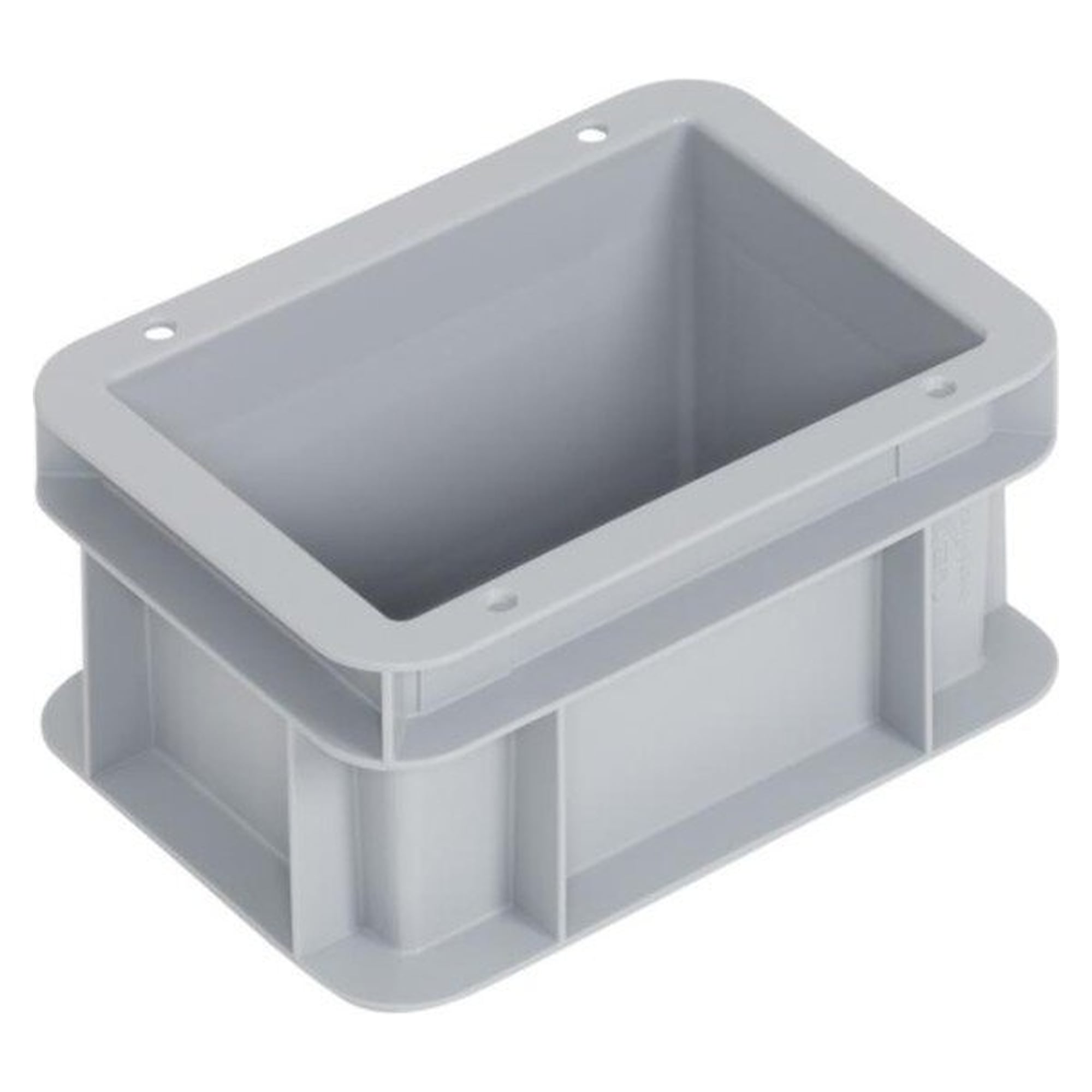 Storage container SGL standard LL closed, PP, grey, 200 x 150 x 100 mm, 1.6 l - WEZ 1003283