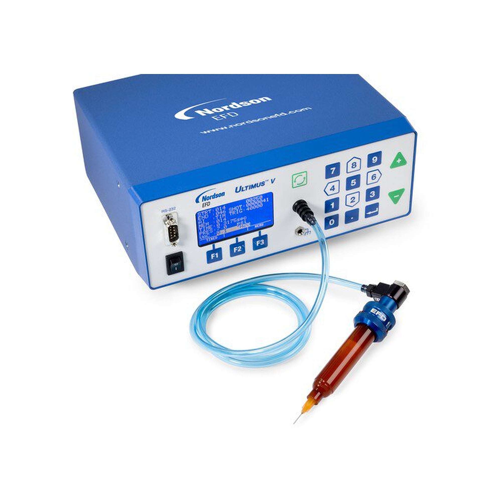 Contrôleur de dosage Ultimus V 0 à 6,9 bar avec interface RS232 - Nordson EFD 7012590