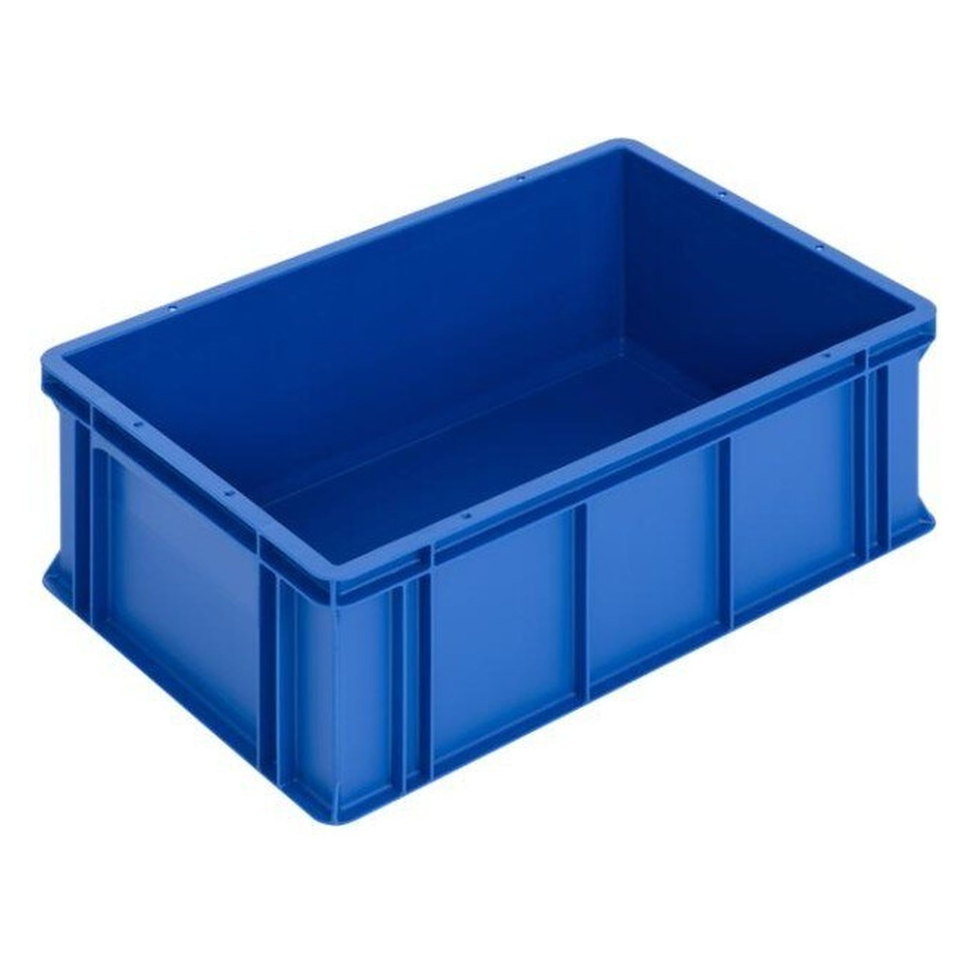 SGL-Norm Lagerbehälter LL geschlossen, blau, 600 x 400 x 212 mm, 40,8 l - WEZ 1007059