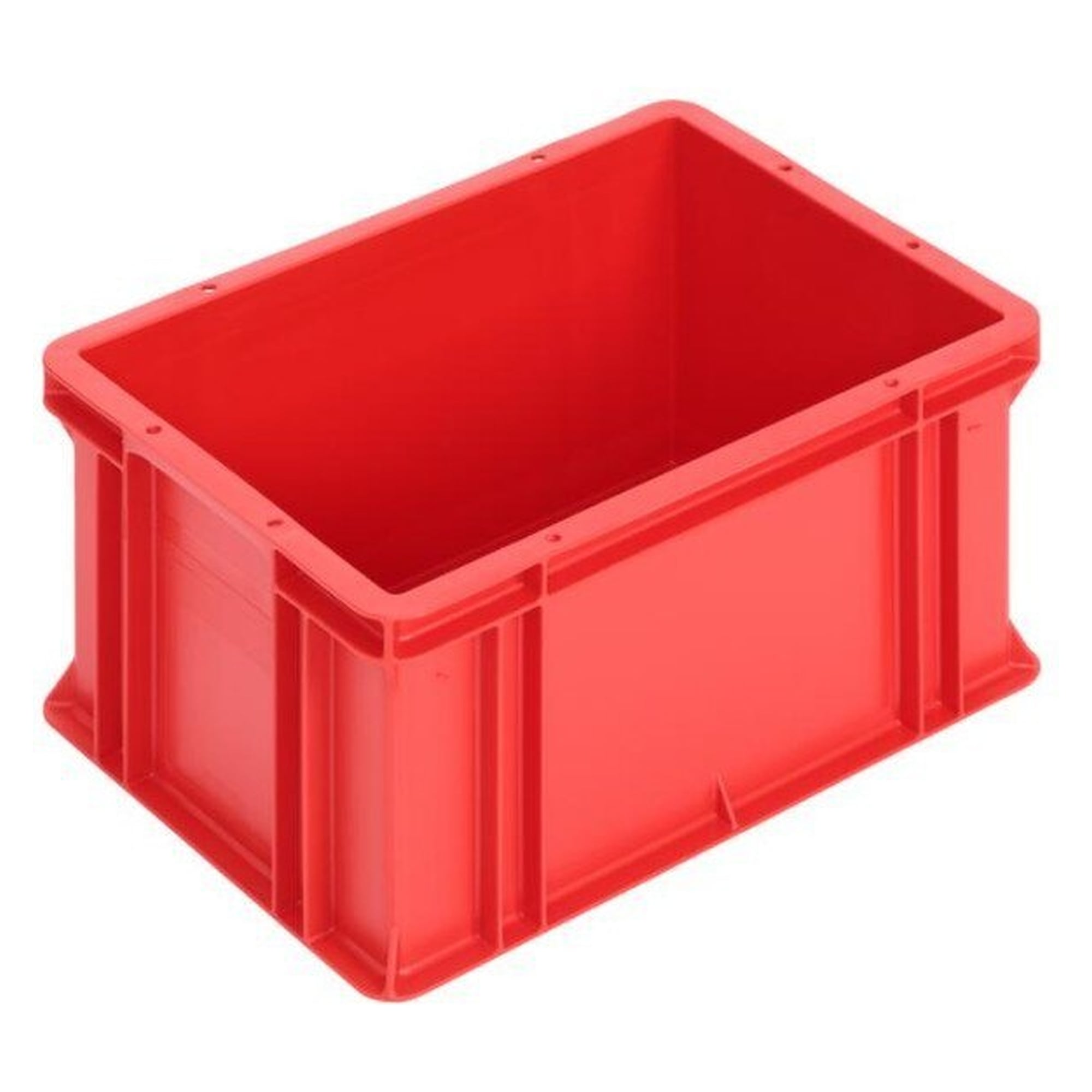 SGL-Norm Lagerbehälter LL geschlossen, 400 x 300 x 212 mm, 18,7 l, rot - WEZ 1007070
