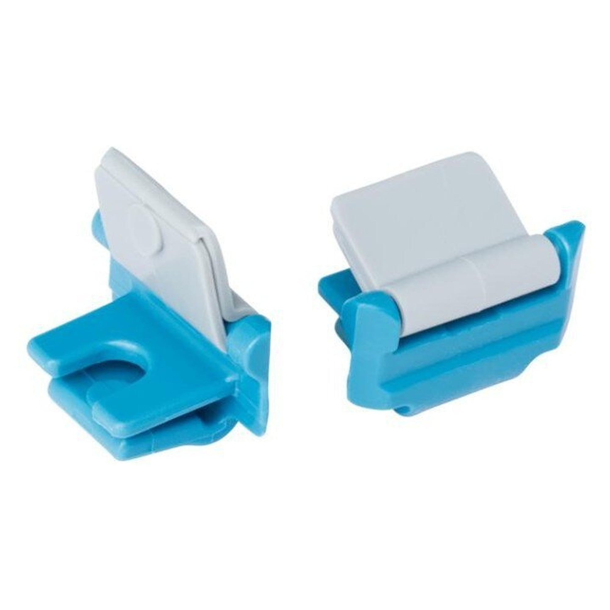 Lid hinge as accessory for SGL standard cases and lids, PP and POM, blue - WEZ 1004001