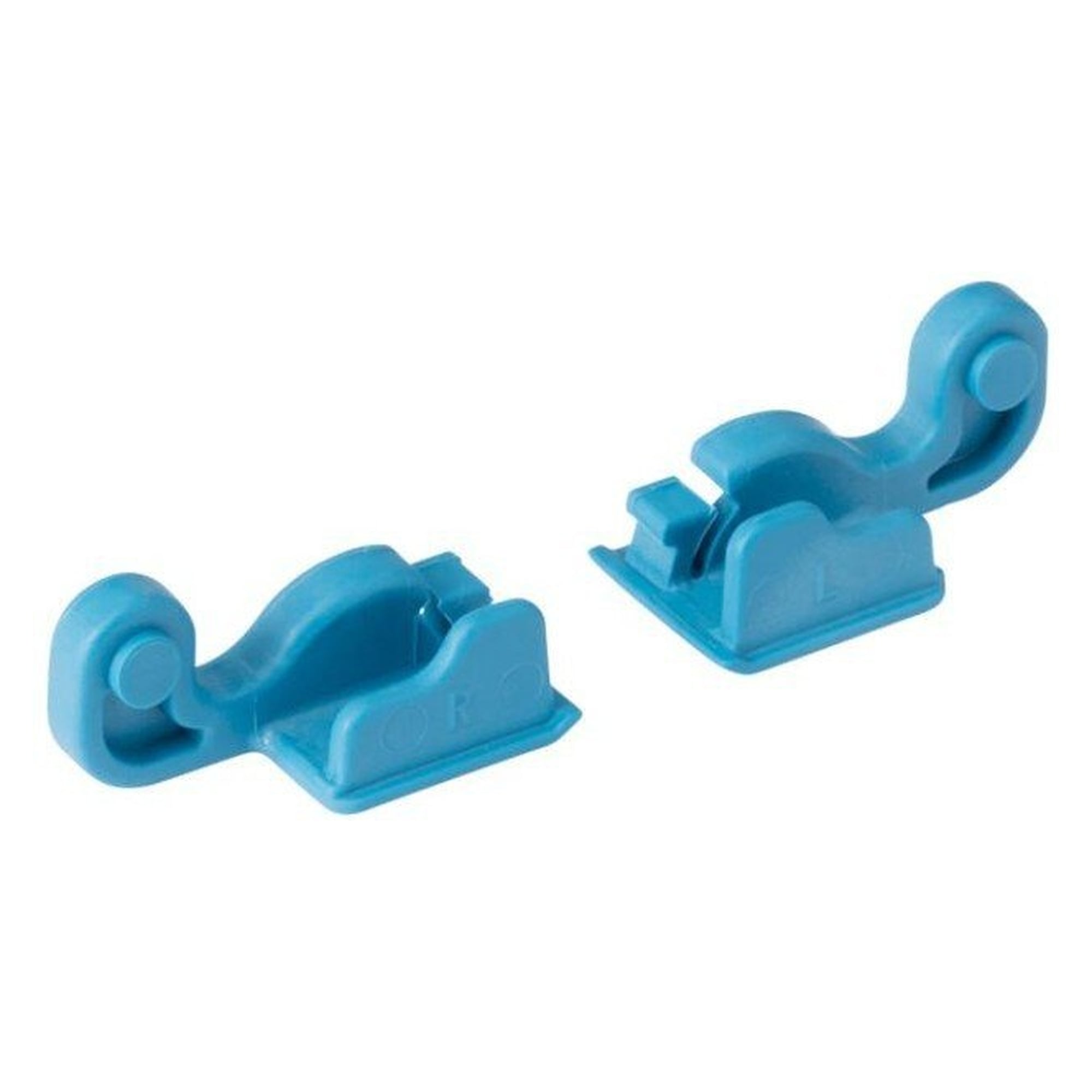 Paire de fermetures rotatives en polyamide, bleu, pour valises et couvercles SGL - WEZ 1004005