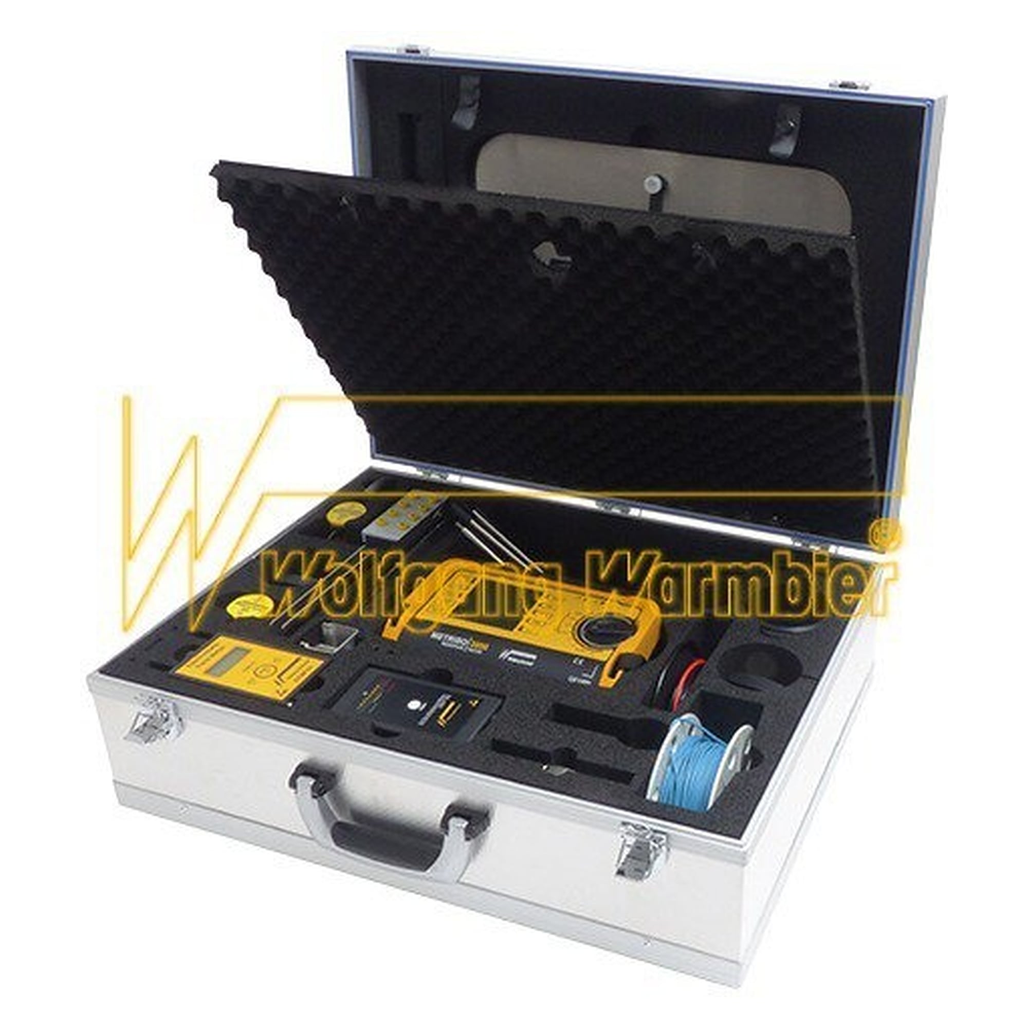ESD Audit-Kit Metriso 3000 mit 870er-Elektroden und Walking-Test-Set im Alukoffer - Warmbier 7110.600.SET.WT.870