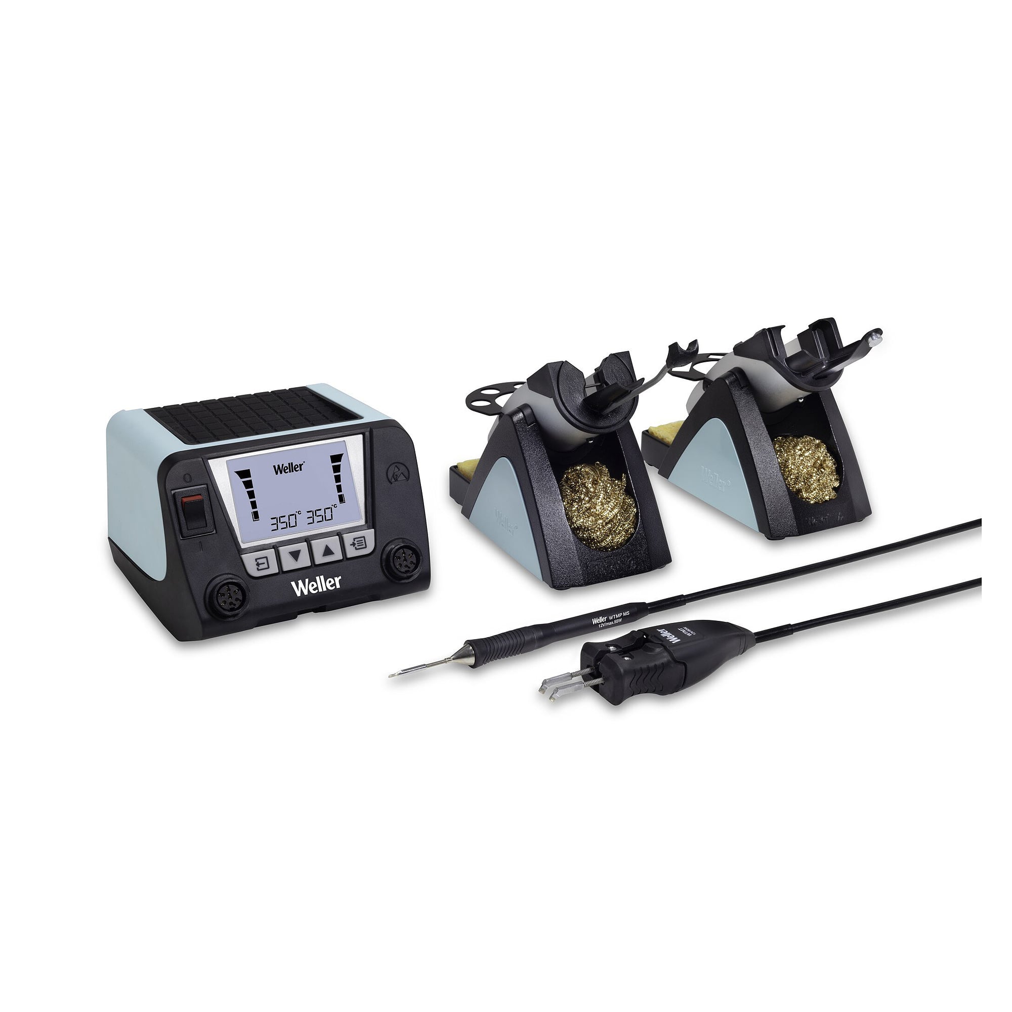 WT 2023M two channel rework set with WTMP MS and WTMT MS tweezers - Weller T0053462699