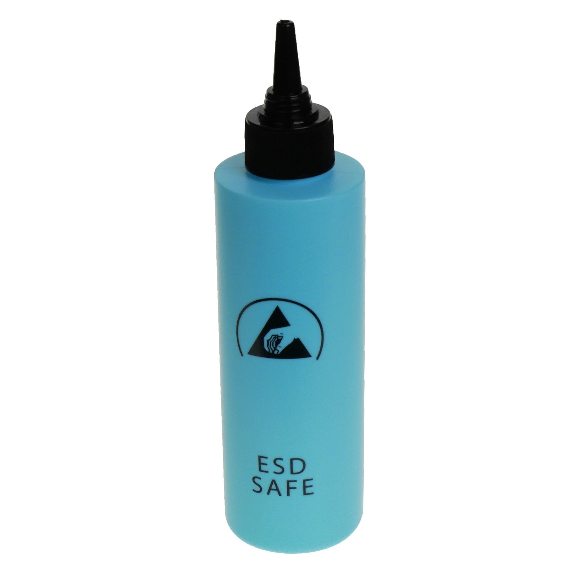 ESD squeeze bottle 250 ml in dissipative polyethylene, blue, for EPA use - A1-ESD WL86243