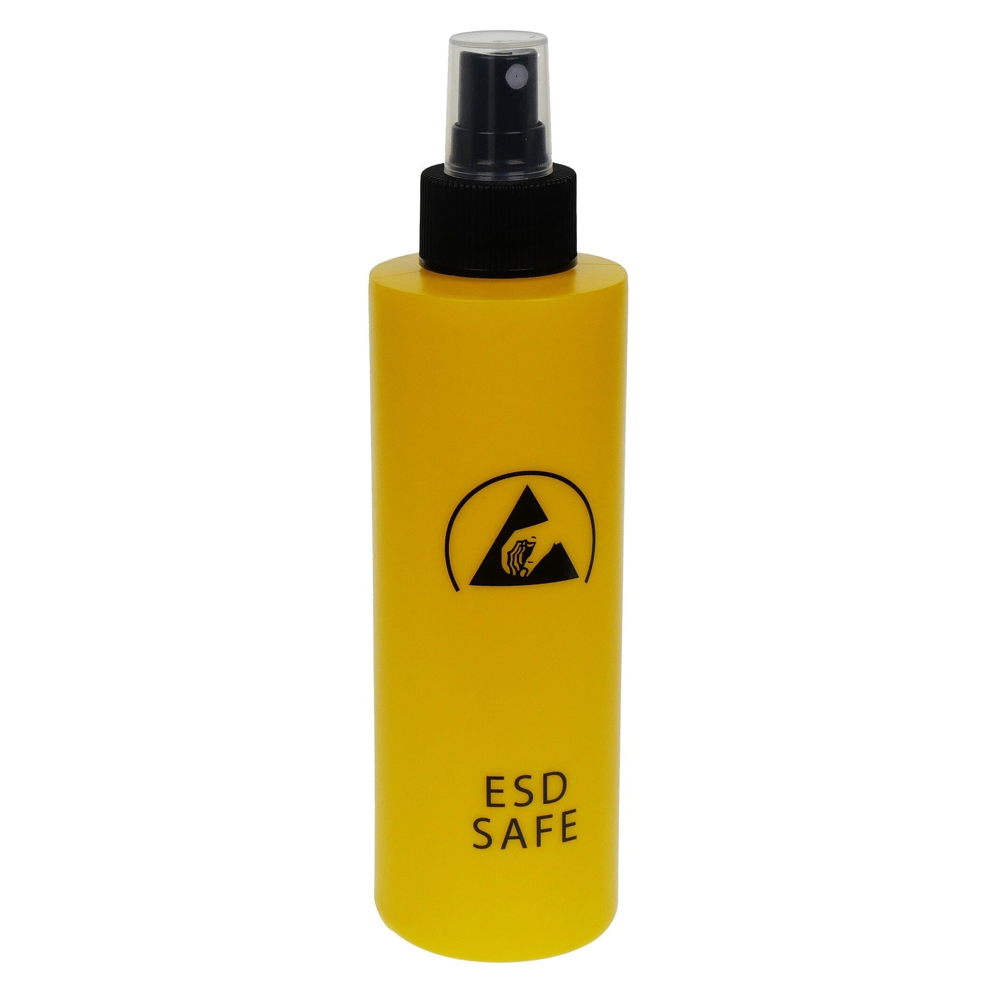 ESD-Fingerspray-Flasche 250 ml aus Polyethylen, gelb, für den EPA-Bereich - A1-ESD WL86251