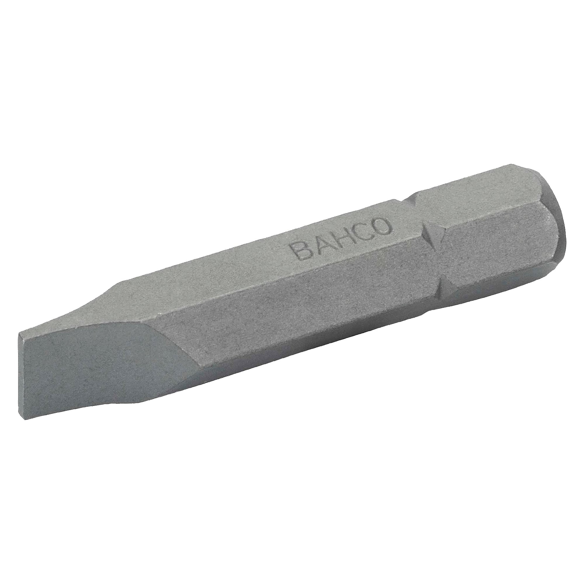 Slotted bits 1.6 x 10.0 mm, 5/16 in hex shank, 41 mm long, pack of 2 - Bahco 70S/1.6-10.0-2P