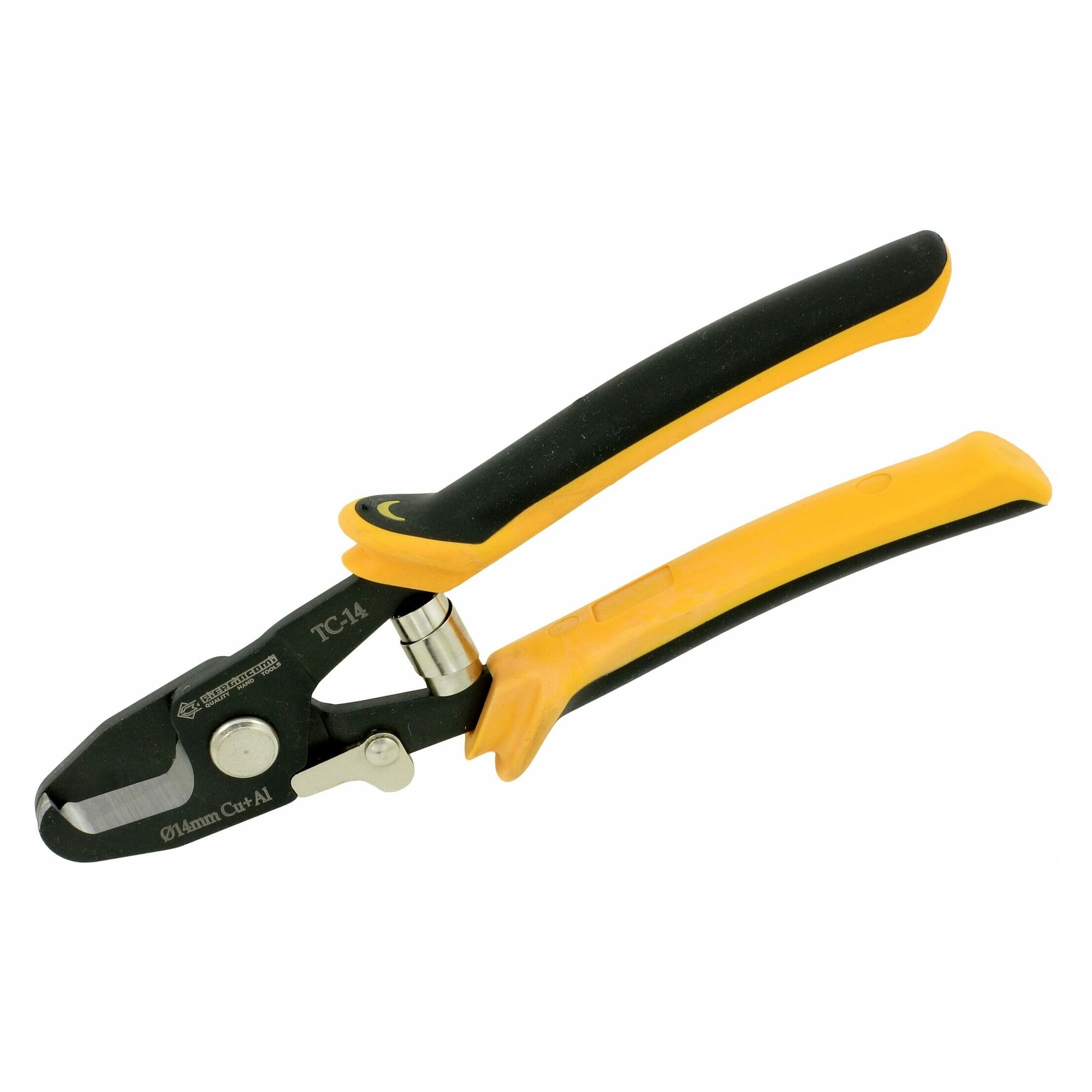 Cisaille à câble pour câbles cuivre et aluminium jusqu'à Ø 14 mm, 180 mm - Piergiacomi TC 14
