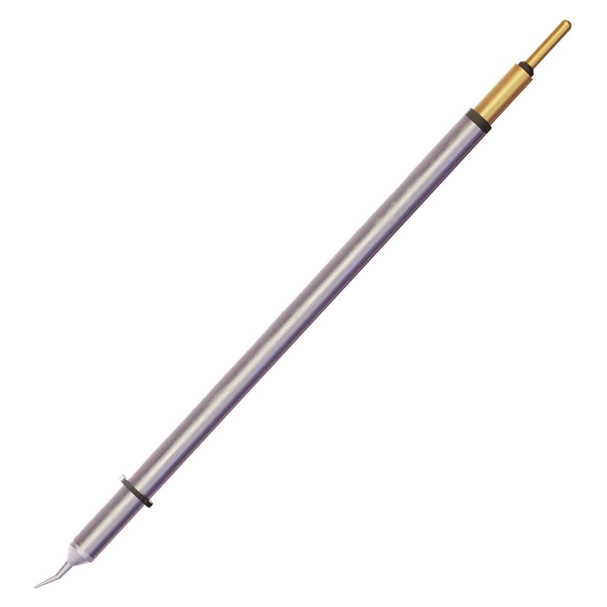 MicroFine soldering tip conical bent 0.1 x 4.5 mm, 413 °C, for Metcal MX and CV - Oki MFTC-7CNBR4501