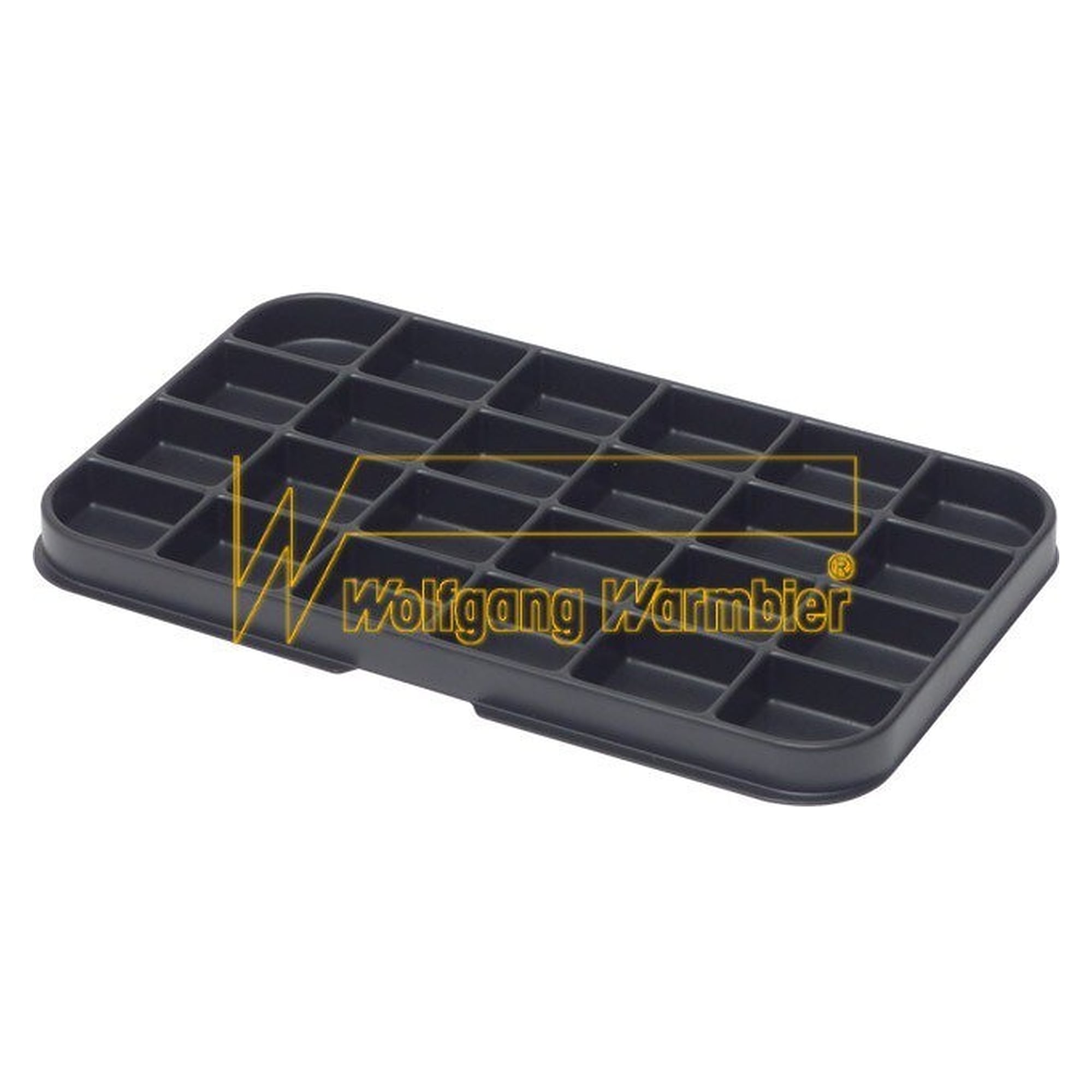 Insert standard ESD conducteur, 24 cases de 28 x 24 mm - Warmbier 5150.380.F24