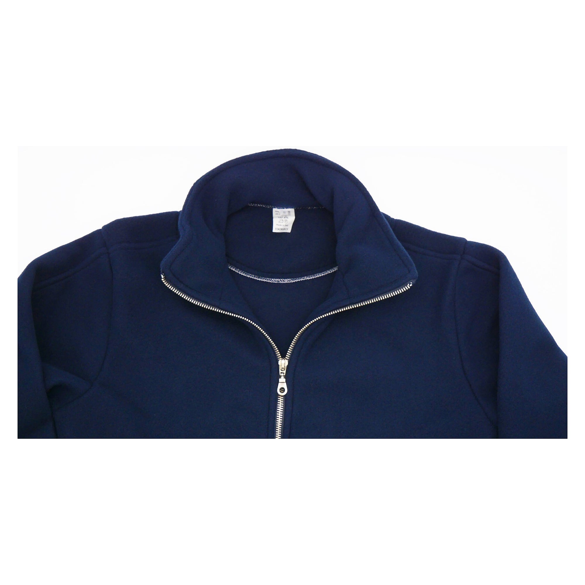 ESD-Fleecejacke unisex aus FL1-Gewebe mit Carbonfaser, blau, Größe S - Safeguard EL-FL1-NBS
