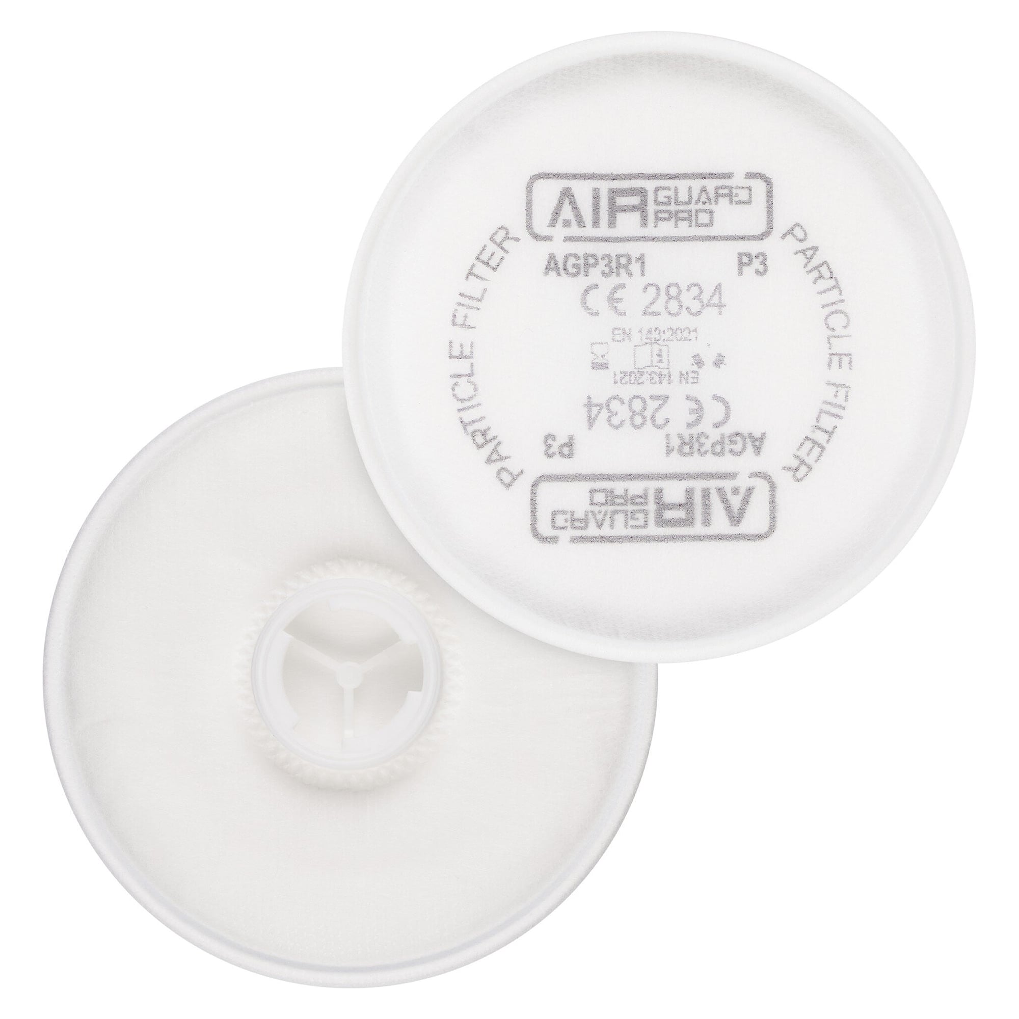 Partikelfilter P3 R mit Bajonettanschluss für Halbmaske AirGuard Pro AG360 und AG360W, 1 Paar - DS Safety Wear AGP3R1