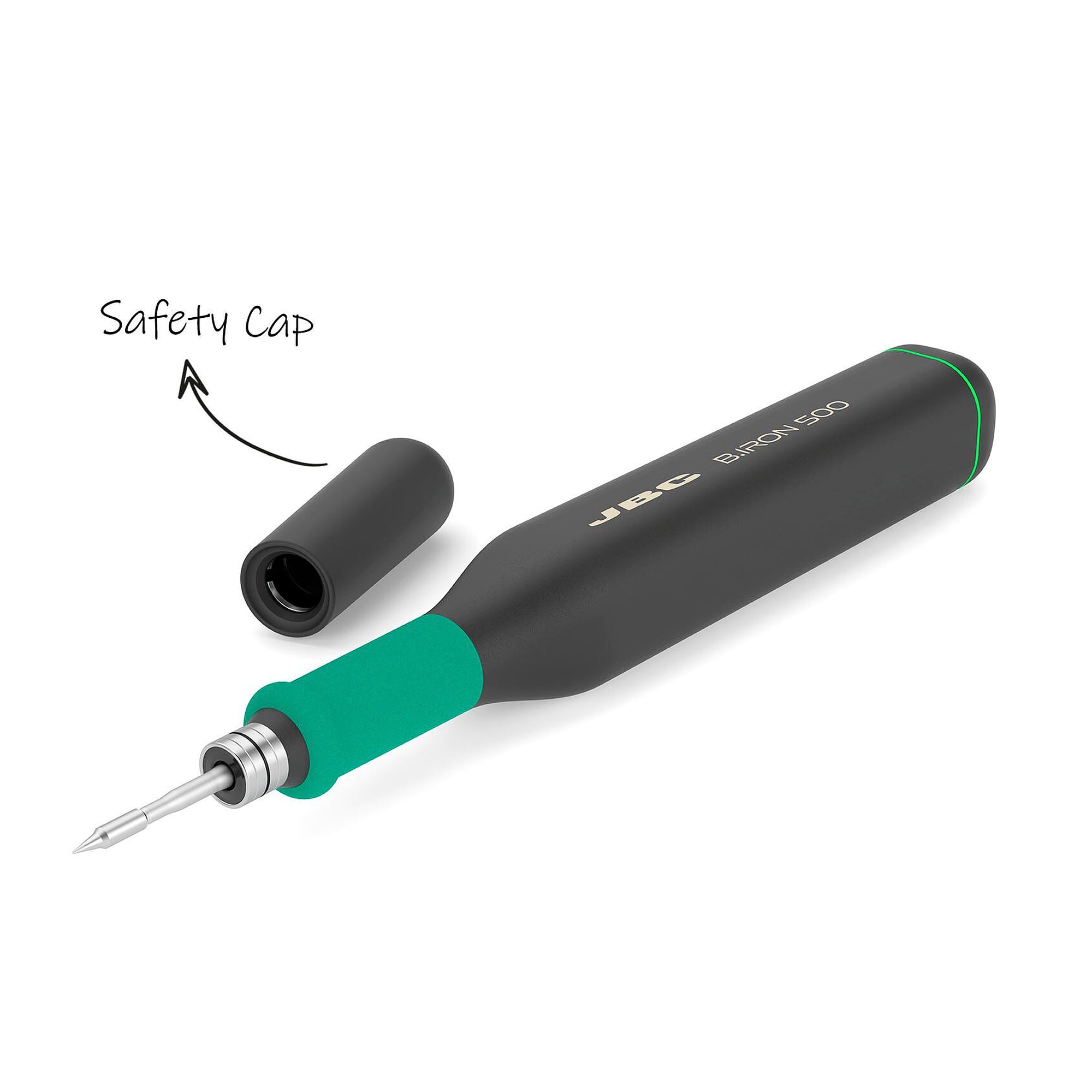 Cordless soldering iron B500 for B.IRON, 24 W, 100 to 450 °C - JBC B500-B