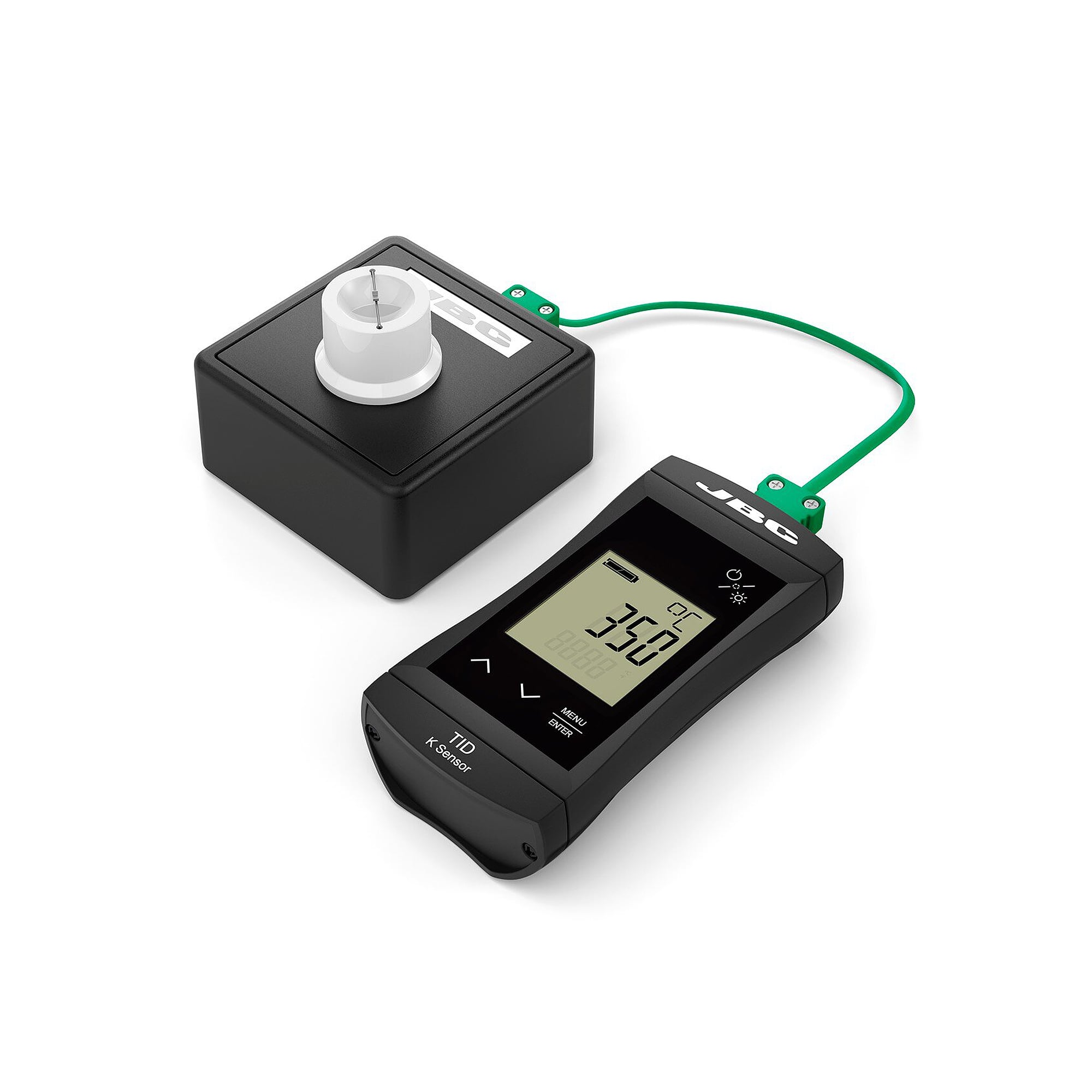 Digitales Lötspitzen-Temperaturmessset Typ K, 25 bis 300 °C, mit TID-Konsole - JBC TCP-KA