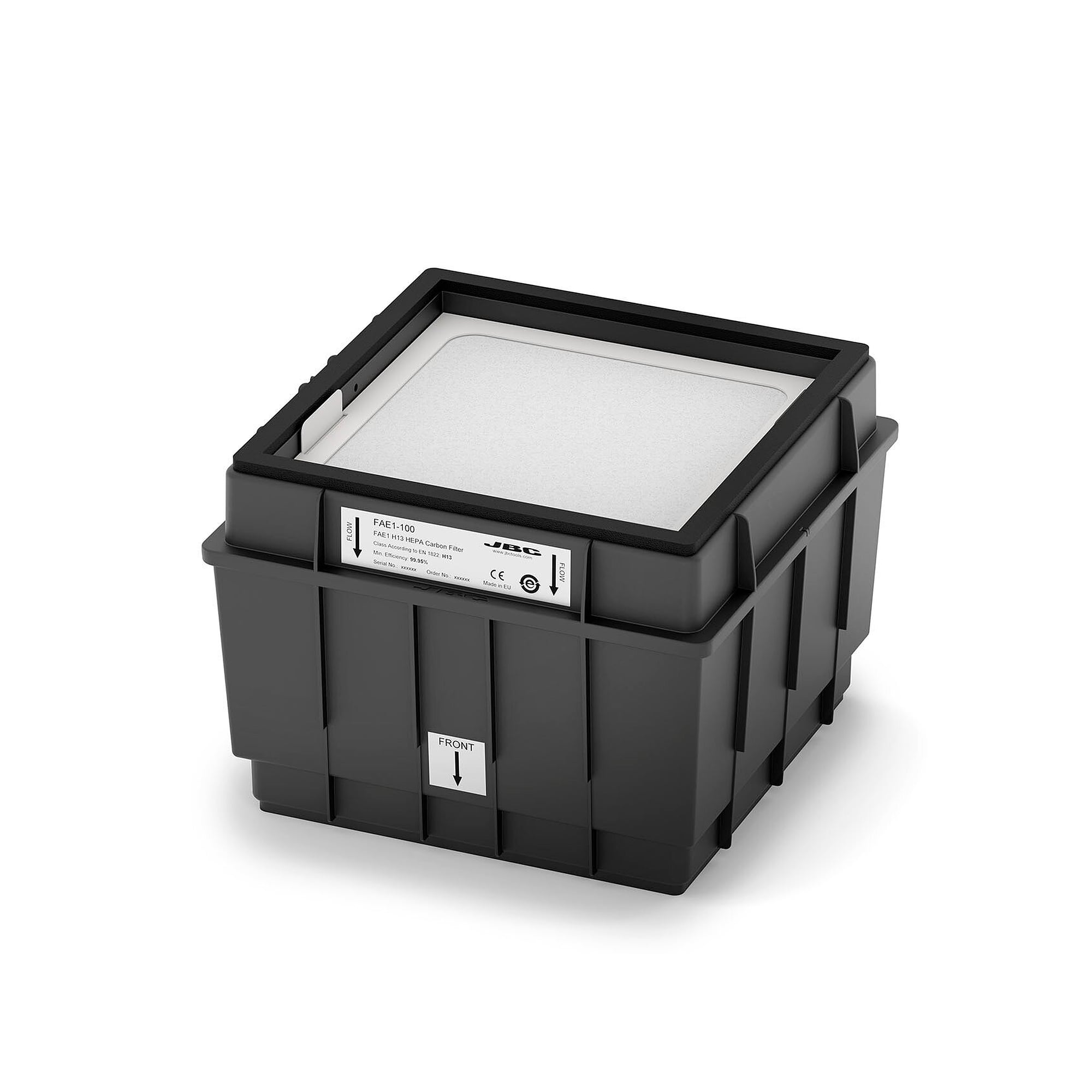 Lötrauch-Absaugset FAE1 für zwei Arbeitsplätze, 230 m³/h, HEPA H13, 230 V - JBC FAE1-2K2D