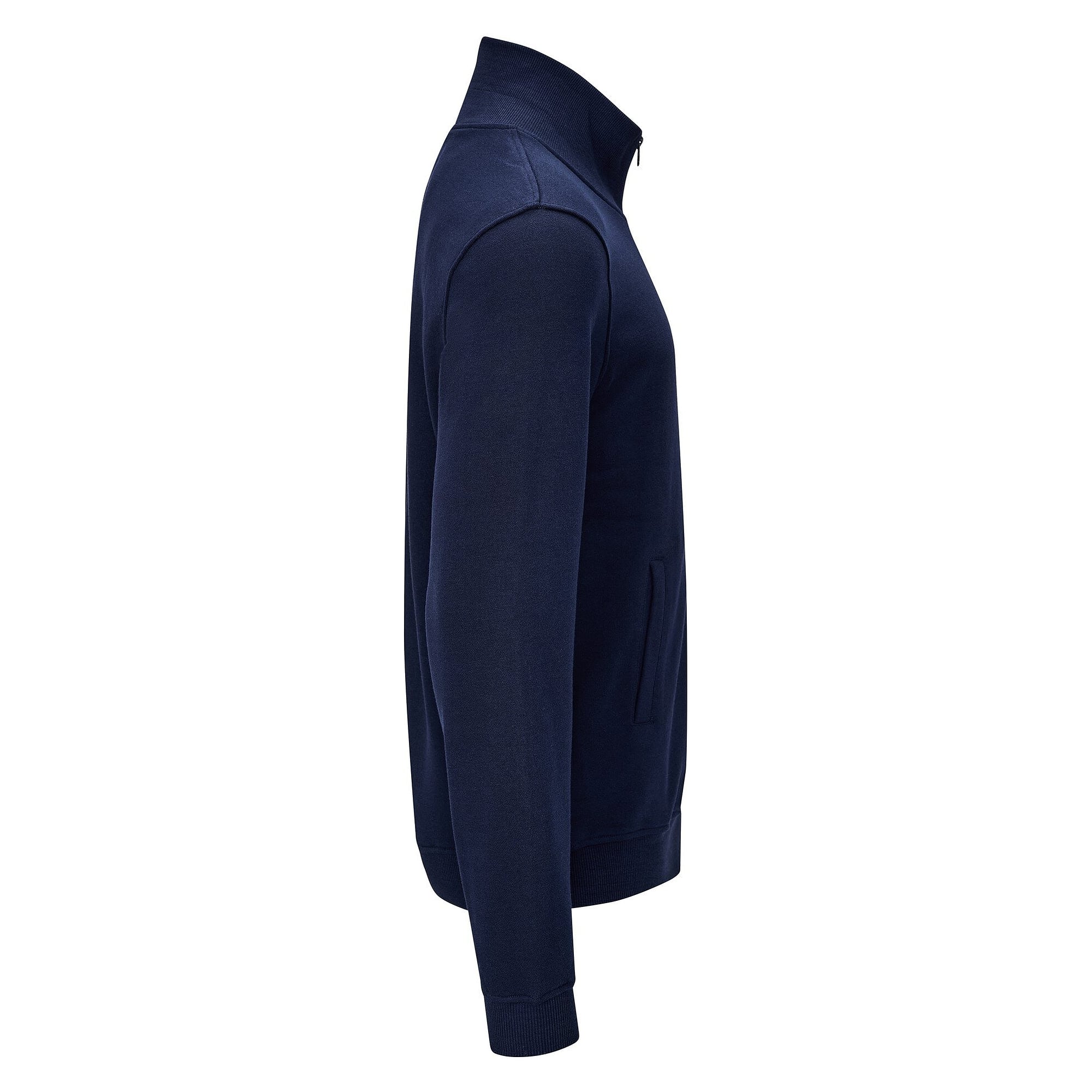 Veste sweat ESD zippée, 300 g/m², 10 % carbone, unisexe, bleu marine, taille 3XL - Safeguard SG-SJ-MB-300-L40