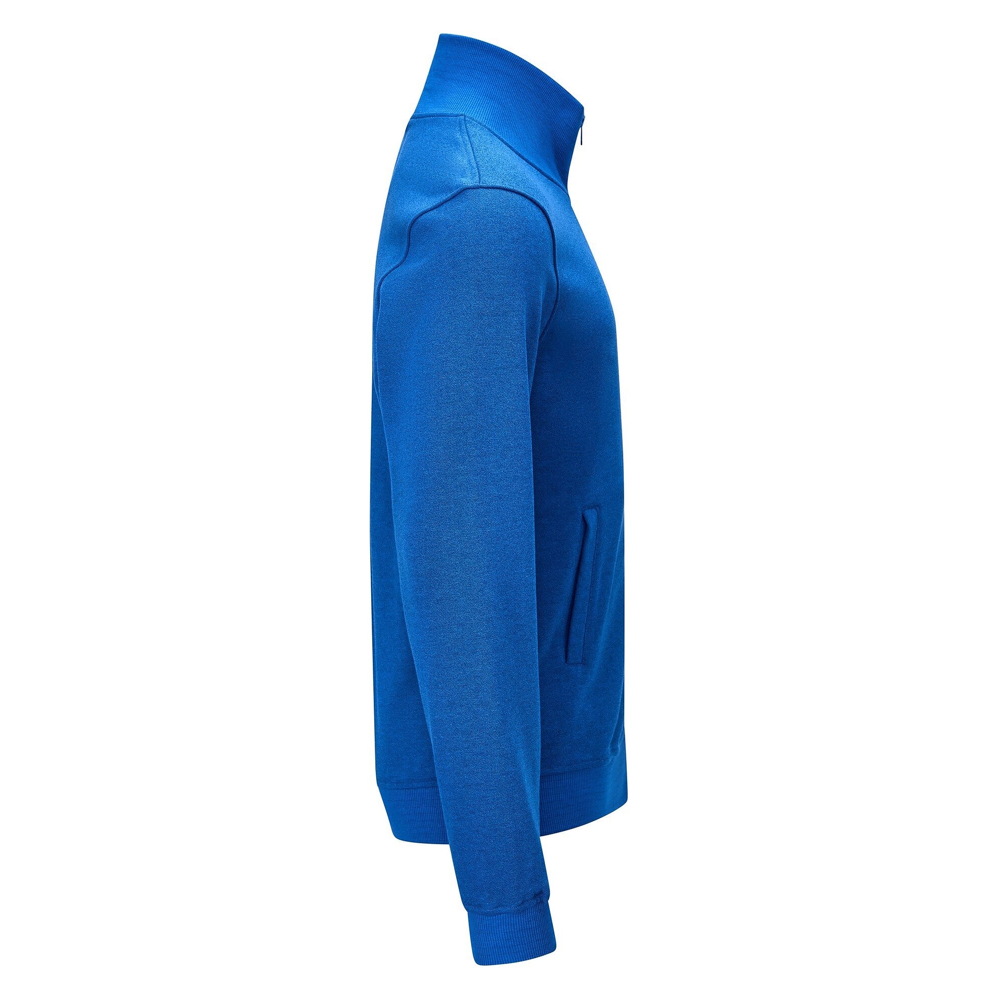 Veste sweat ESD zippée, 300 g/m², 10 % carbone, unisexe, bleu roi, taille S - Safeguard SG-SJ-RB-300-L40