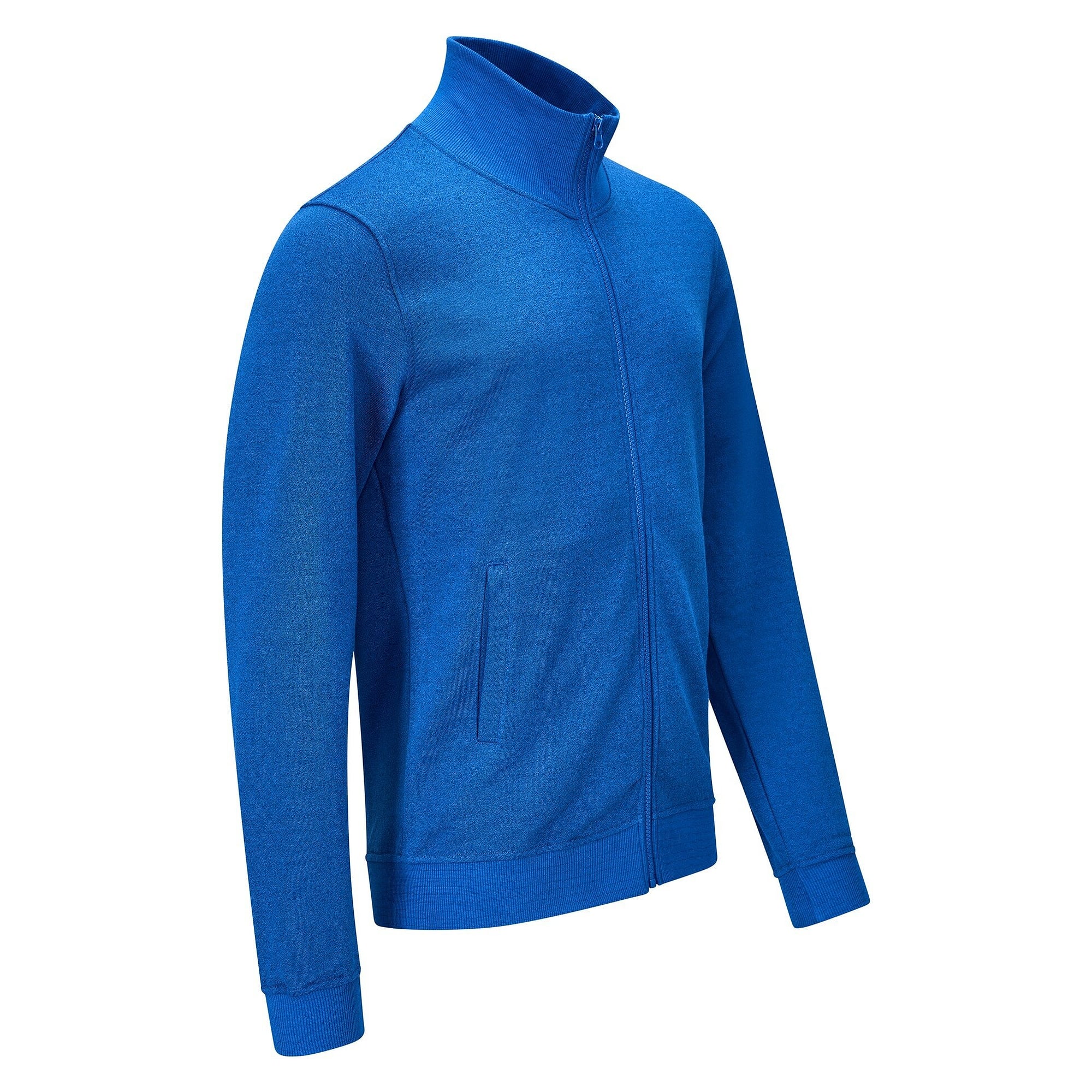 Veste sweat ESD zippée, 300 g/m², 10 % carbone, unisexe, bleu roi, taille 4XL - Safeguard SG-SJ-RB-300-L40