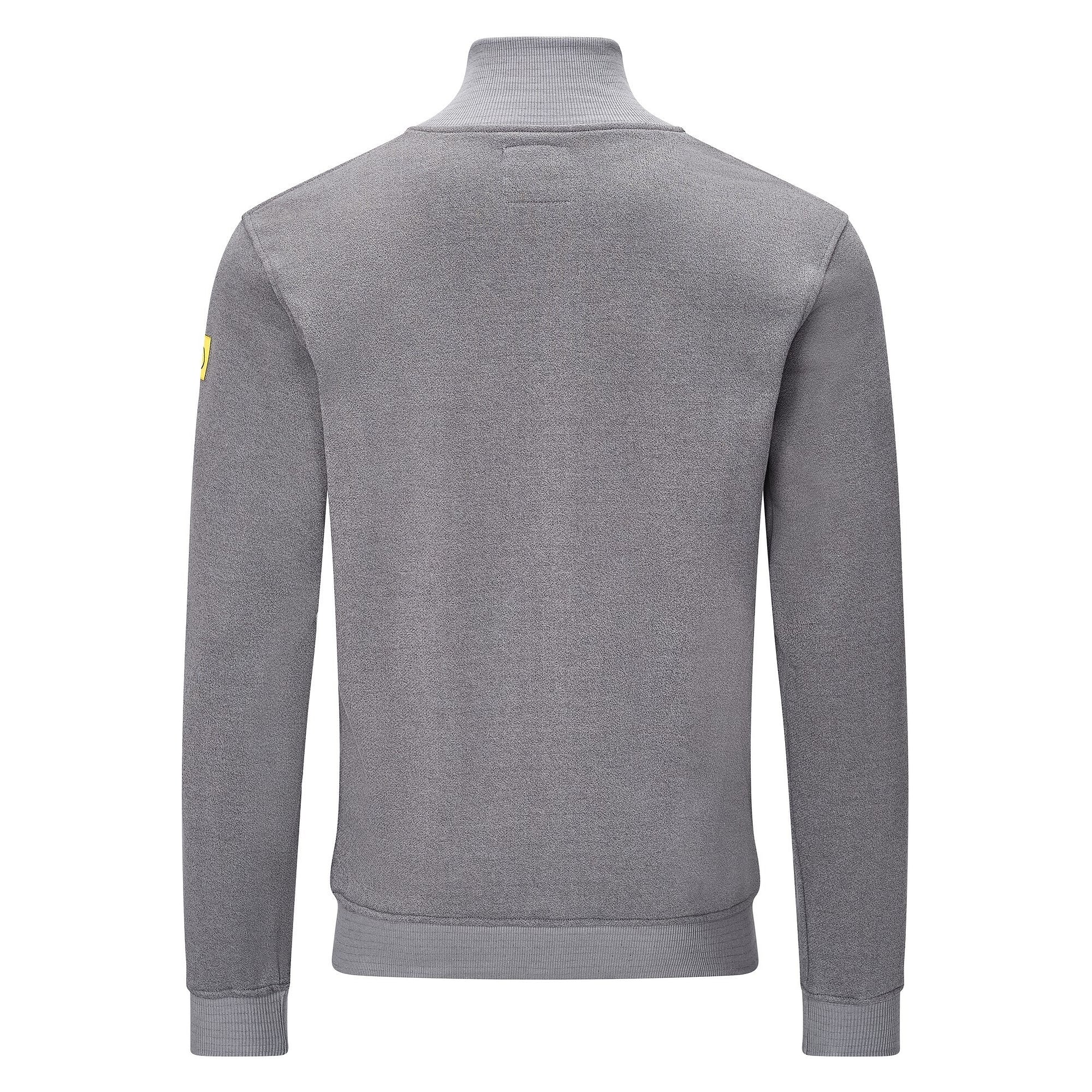 Veste sweat ESD zippée à col montant, 300 g/m², grise, taille XXL - Safeguard SG-SJ-GR-300-L40