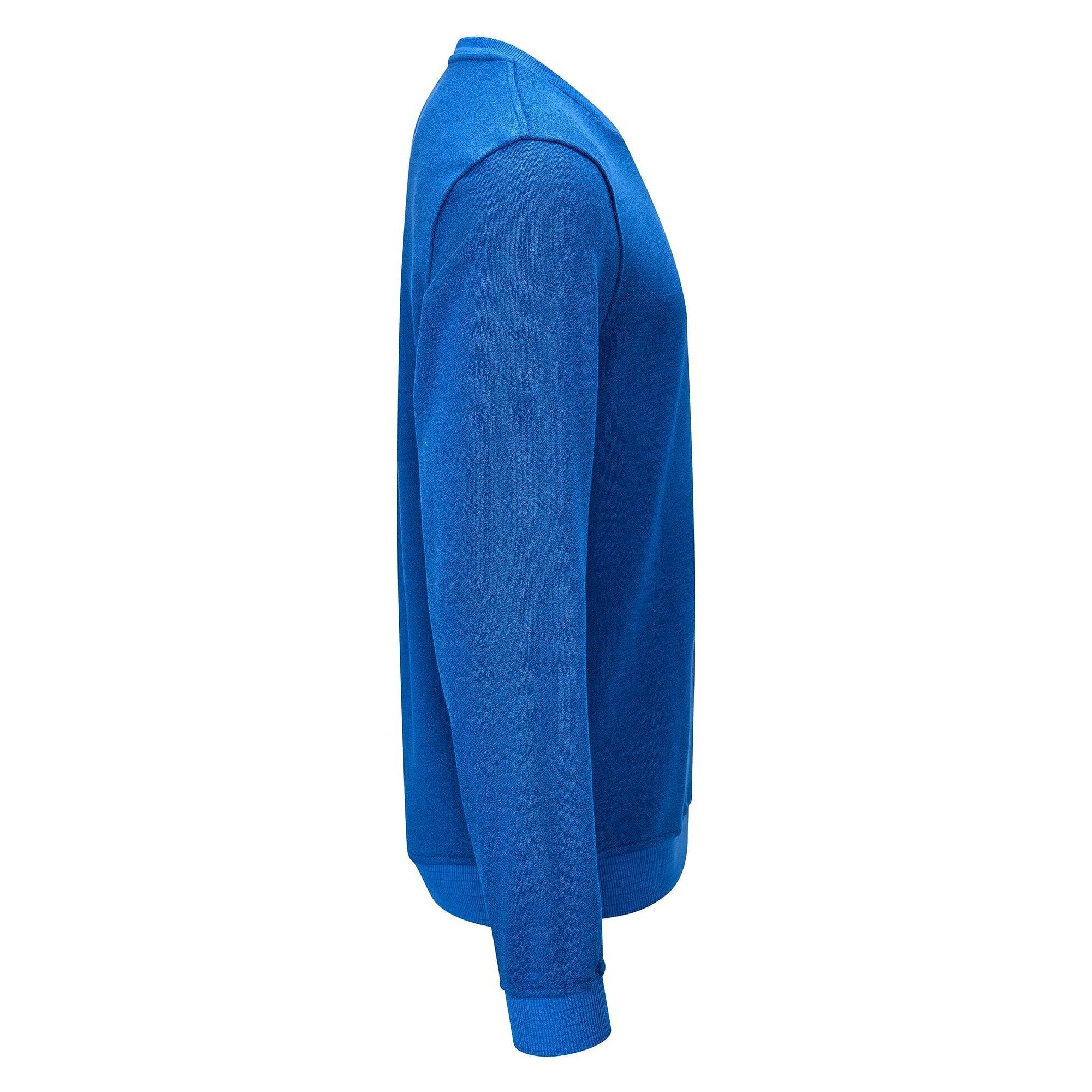 Sweat-shirt ESD col en V, 300 g/m², 10 % carbone, bleu roi, taille S - Safeguard SG-SS-RB-300-L20