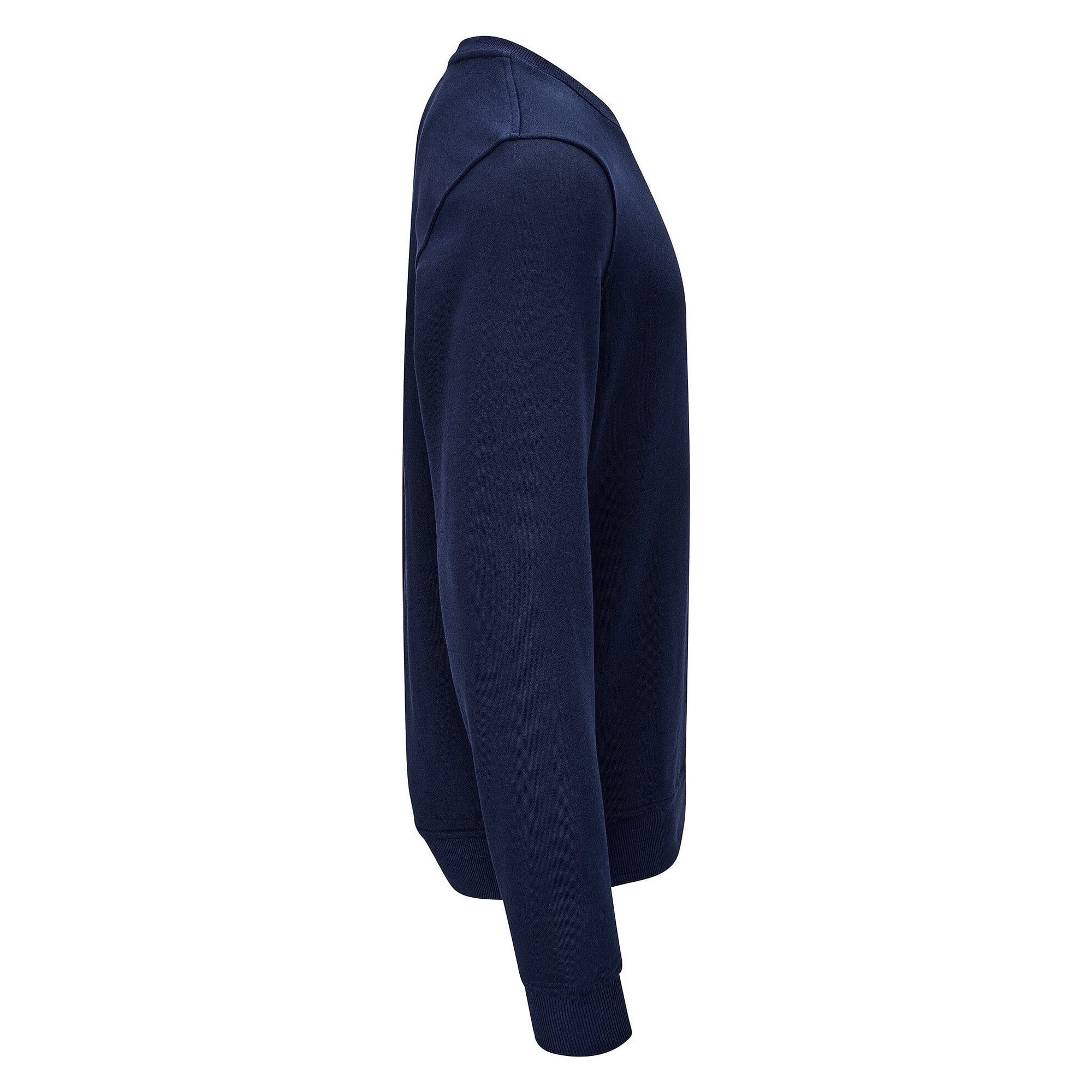 Sweat-shirt ESD col rond, 300 g/m², 10 % carbone, bleu marine, coupe confort, taille S - Safeguard SG-SS-MB-300-L10